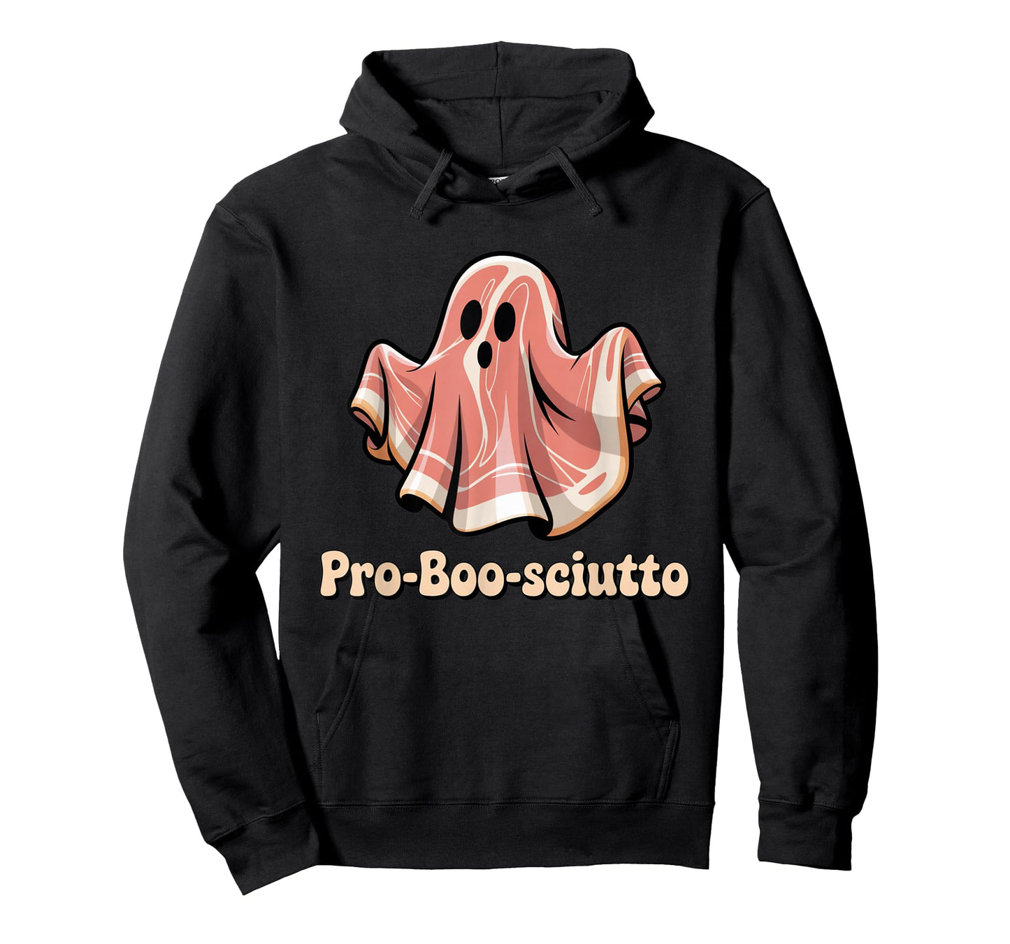 Pro Boo Sciutto Funny Italian Halloween Ghost Prosciutto Pun T-Shirt
