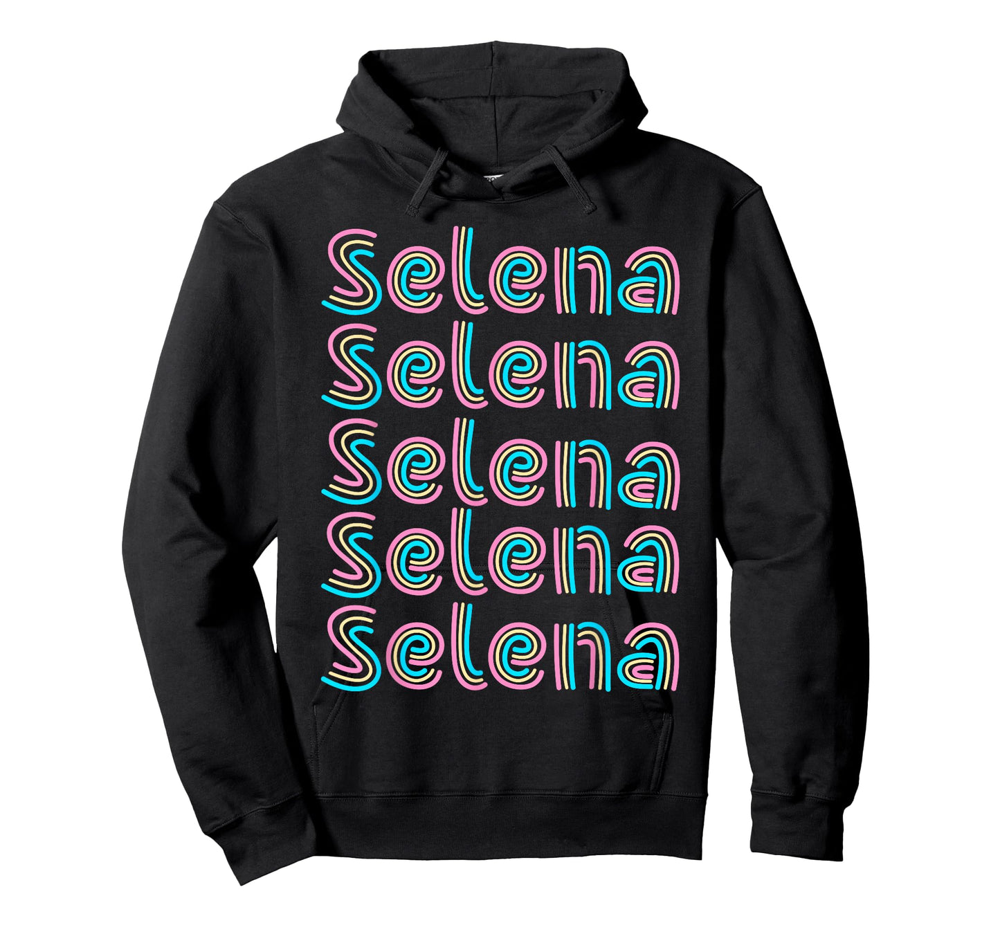 Girl Retro Selena First Name Personalized Candy Vintage kids T-Shirt