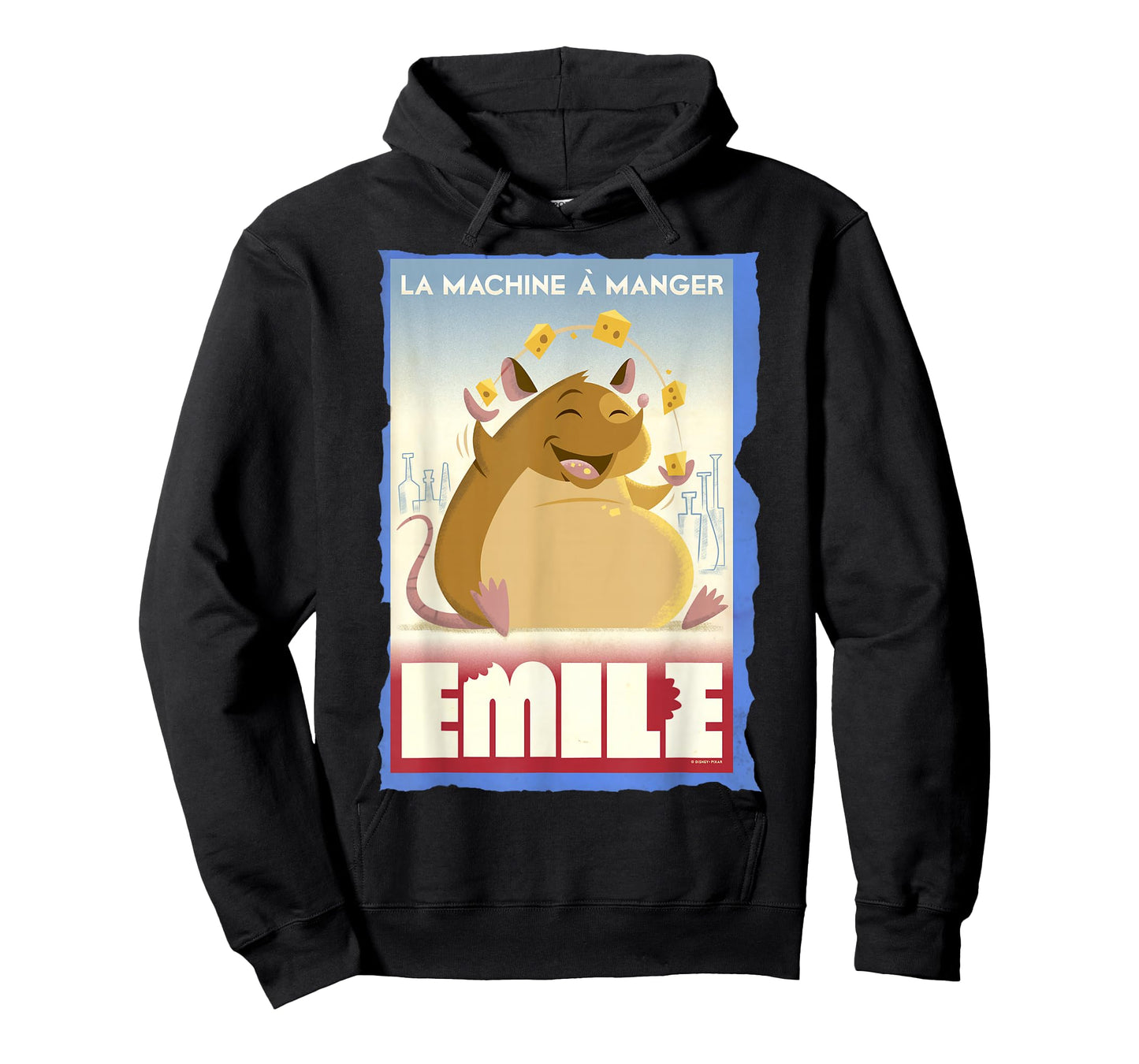 Disney Pixar Ratatouille Emile Eating Poster T-Shirt