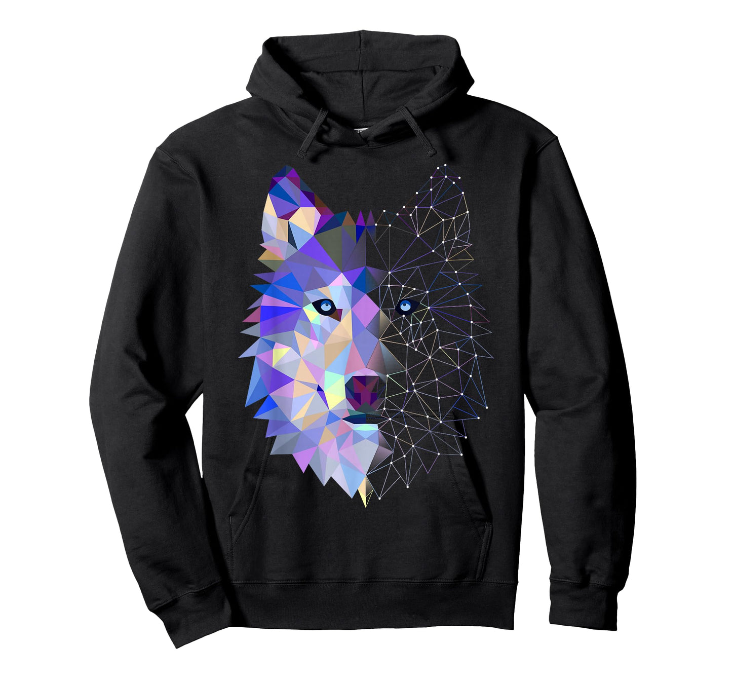 Splash Art Wolf Lover T-Shirt