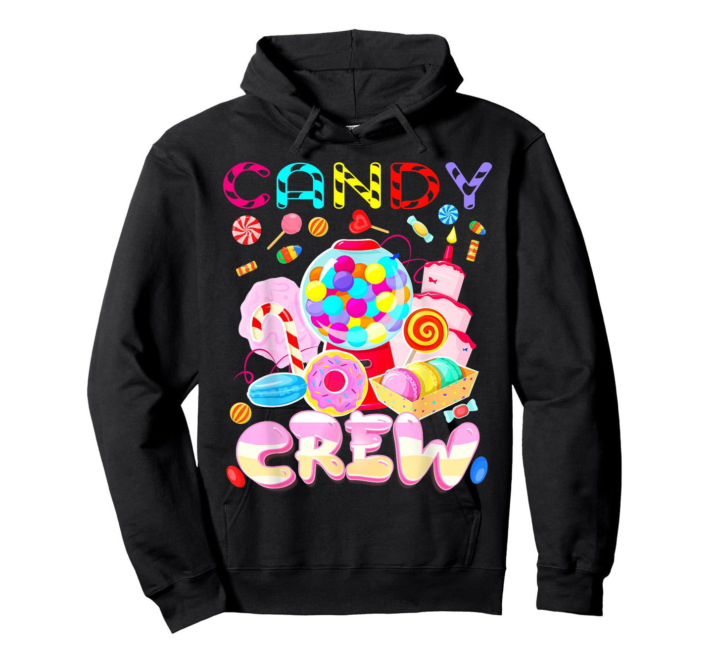 Candy Crew Gumball Machine Costume Women Candy Land Kids T-Shirt