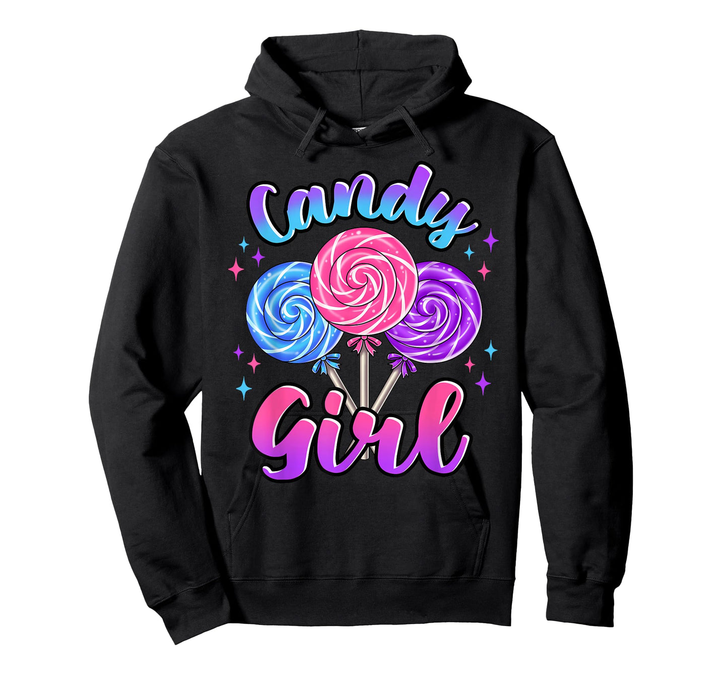 Cute Lollipop Candy Design for Women Girl Toddler Kids T-Shirt