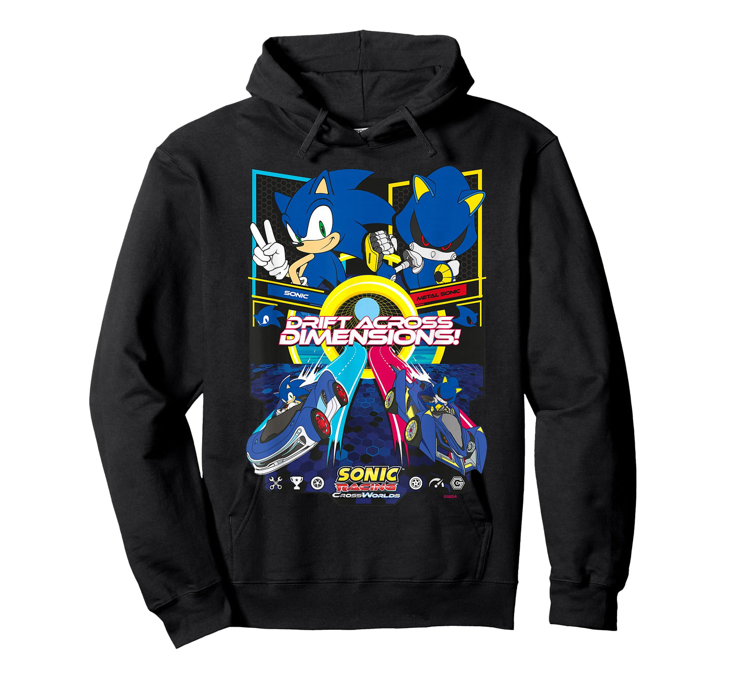 Sonic Racing CrossWorlds - Sonic VS Metal Sonic T-Shirt