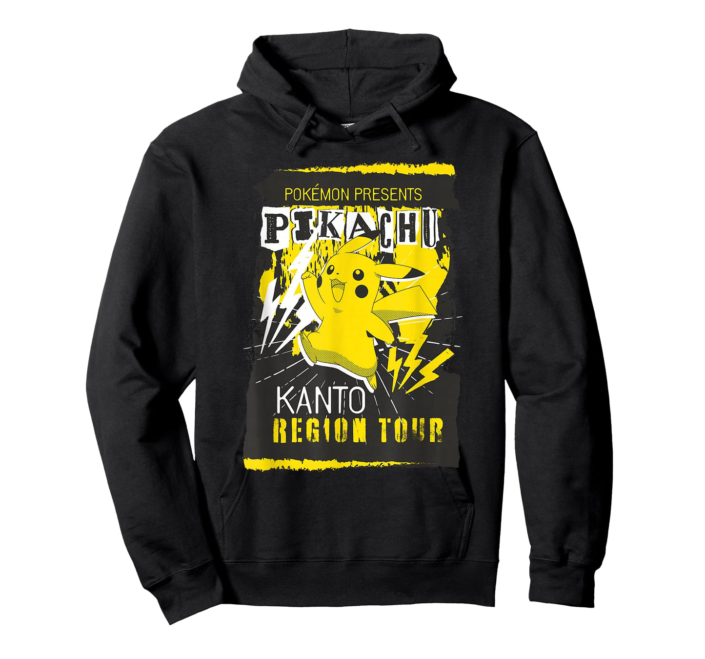 Pokémon Pikachu Rock Concert Kanto Region Tour Poster T-Shirt