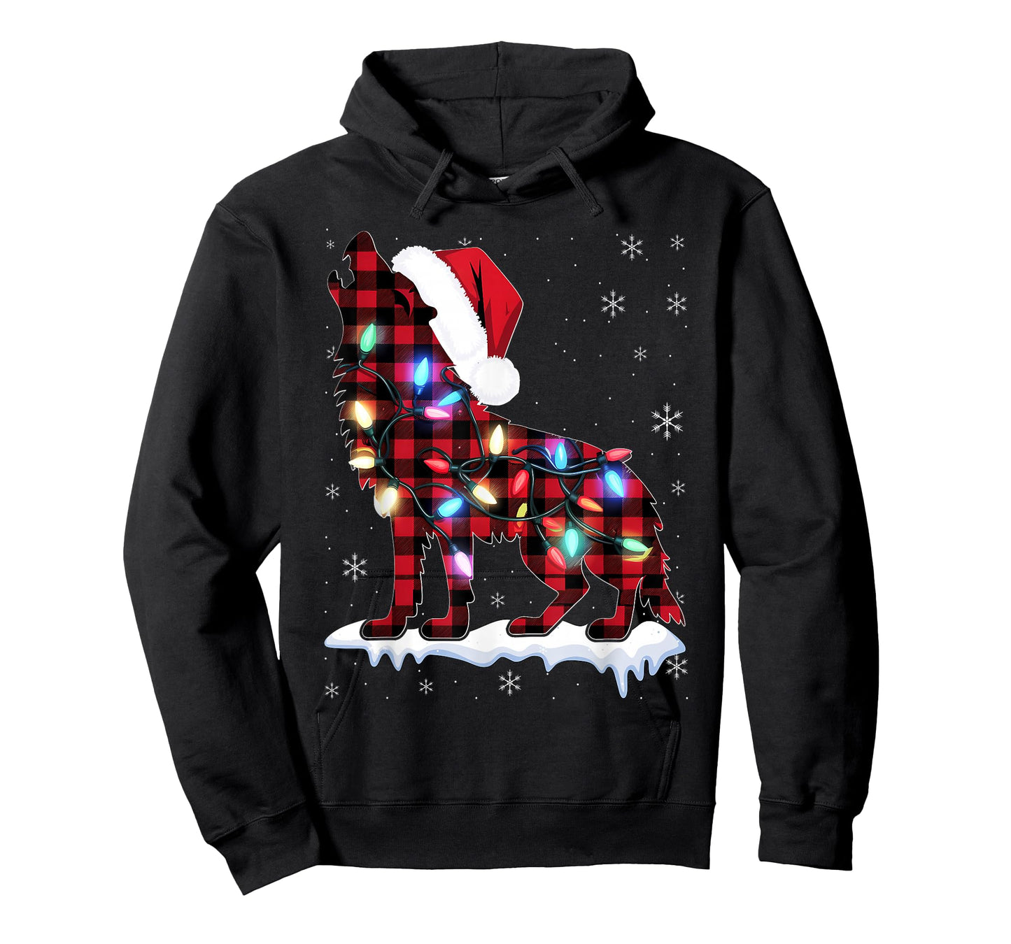 Wolf Pajama Family Matching Group Christmas T-Shirt