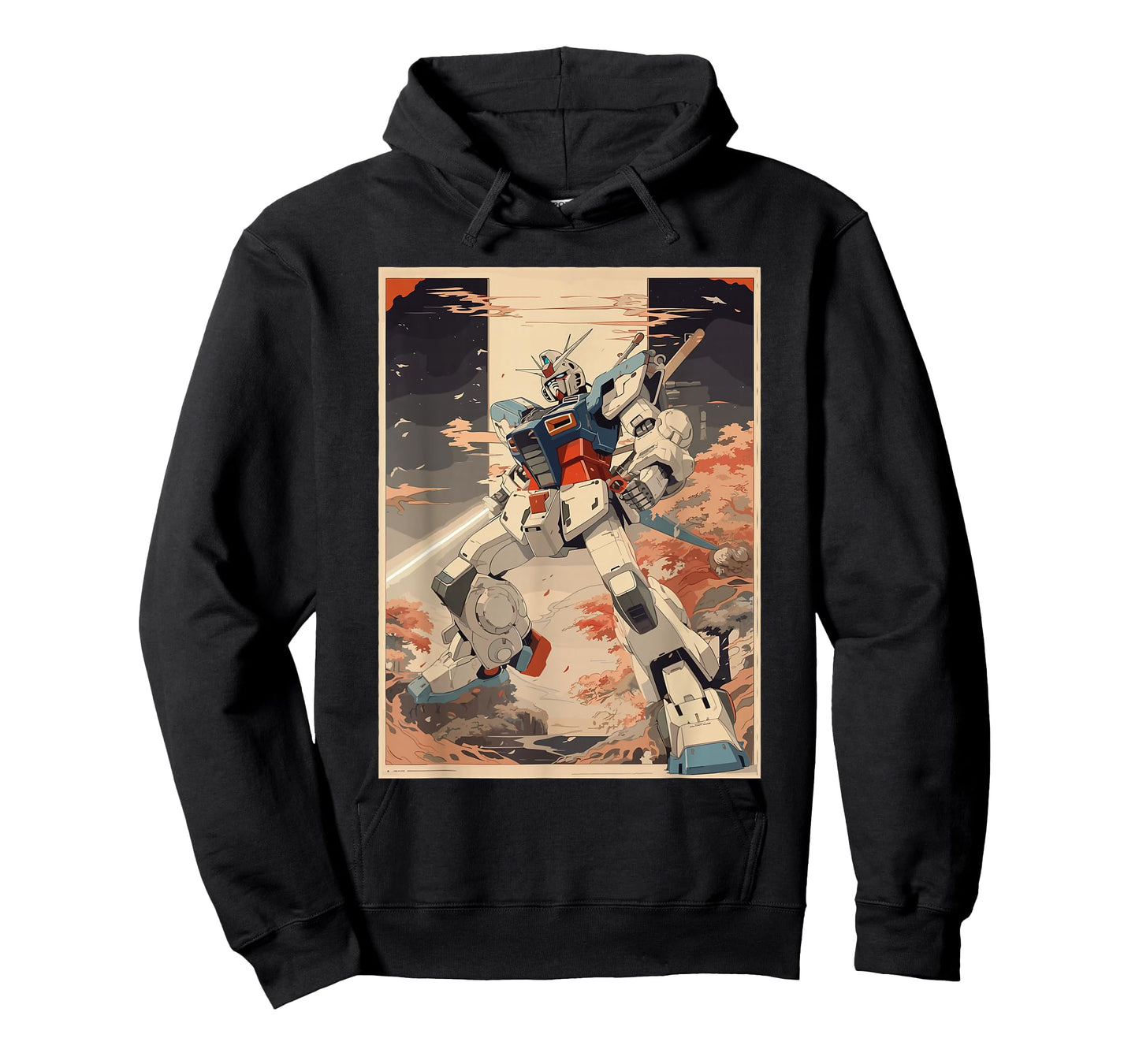 Anime Japanese Robot Giant Mecha Anime Robot Action Figure T-Shirt