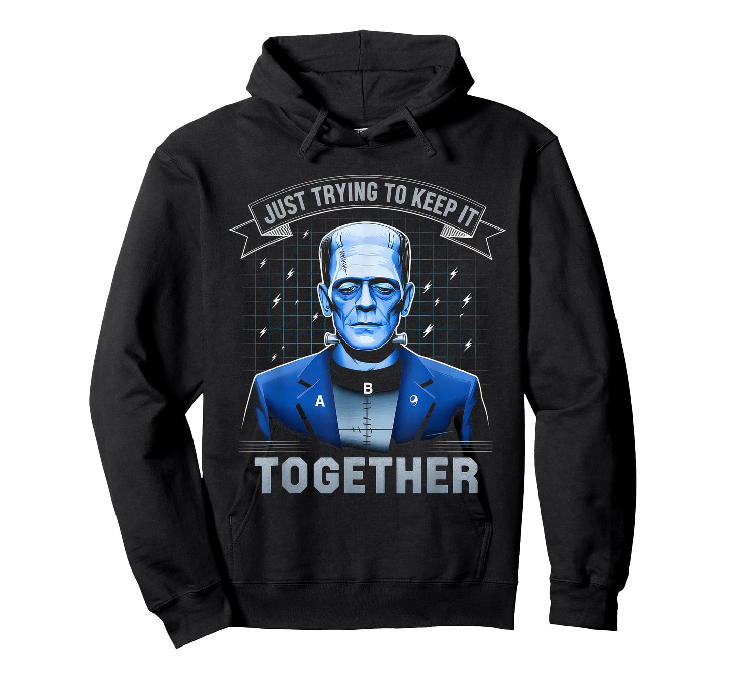 Just Trying to Keep It Together Shirt Halloween Frankenstein T-Shirt