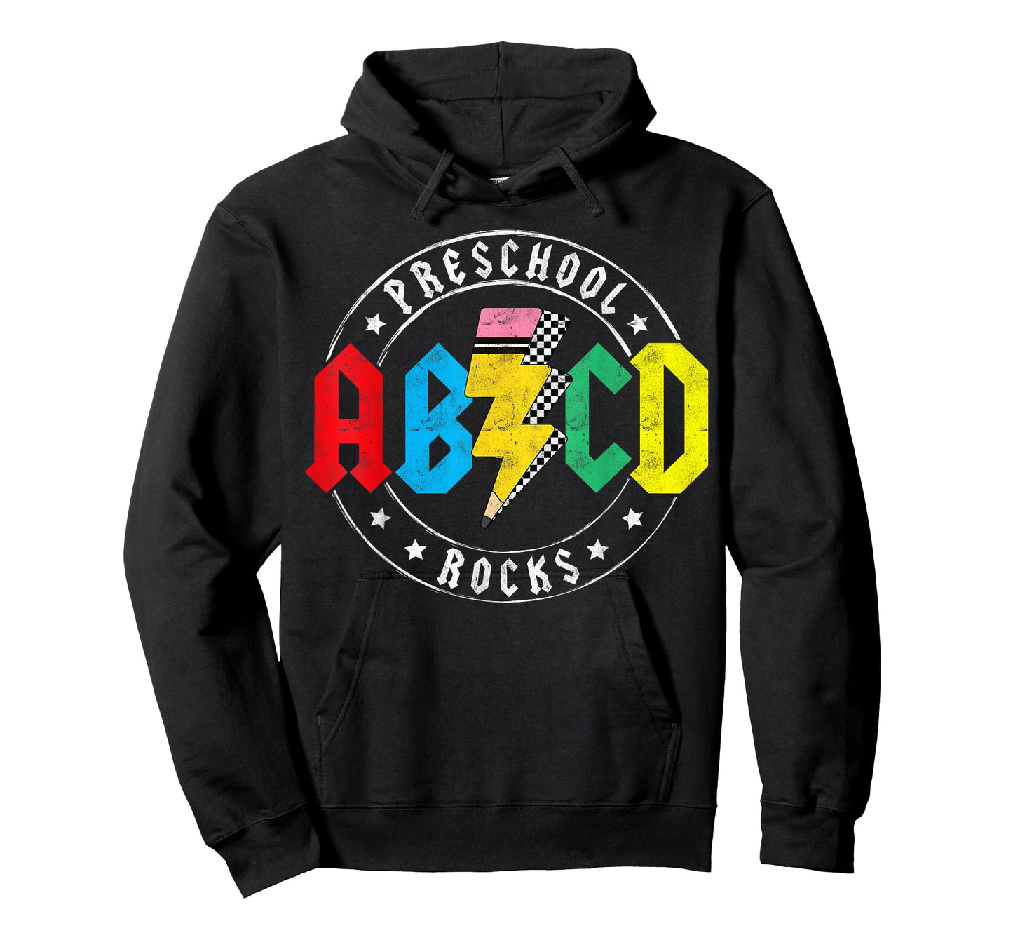 ABCD Preschool Rocks 1st Day Pre-K Teacher Back To School T- T-Shirt
