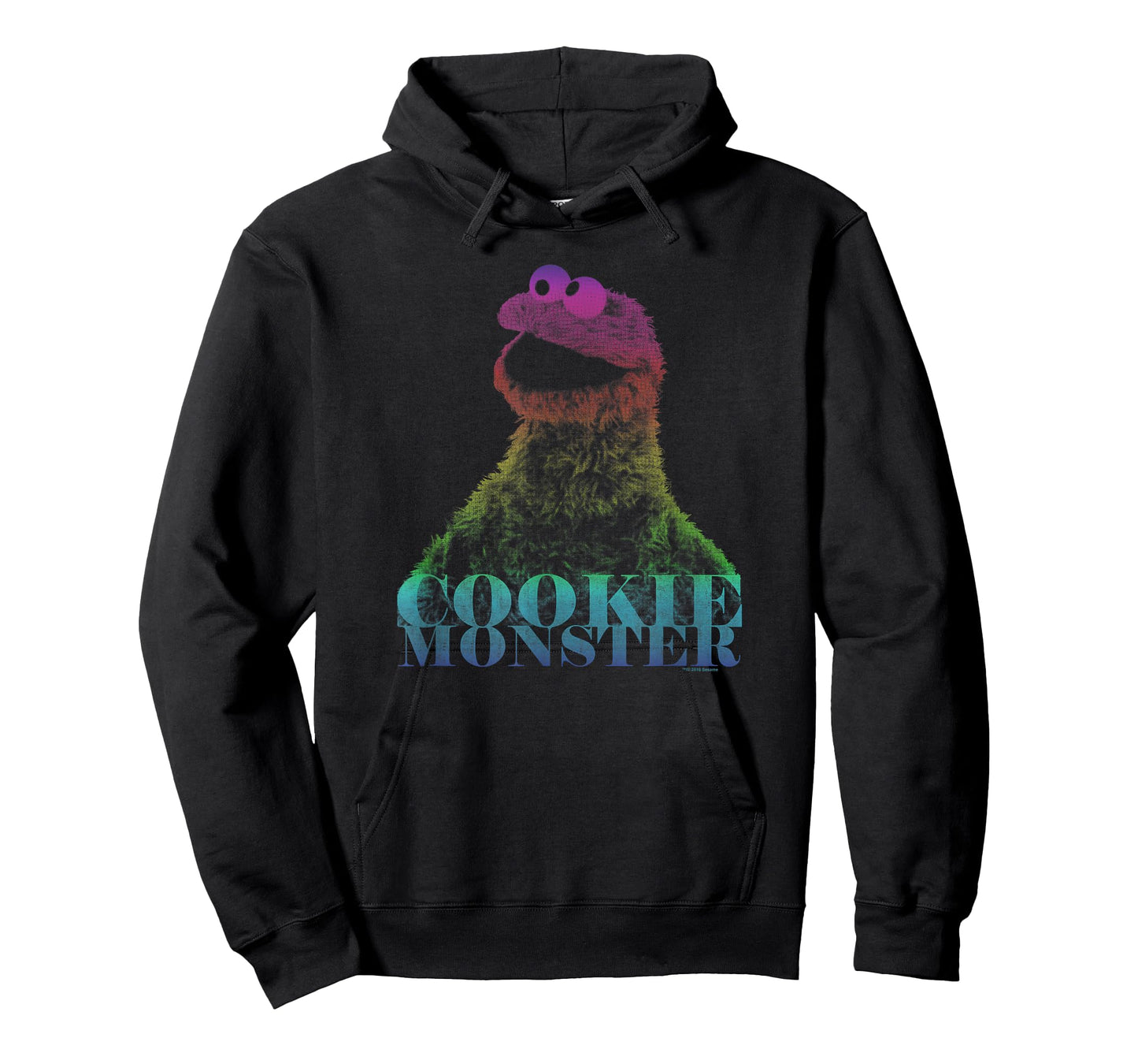 Sesame Street Cookie Monster Halftone T-Shirt