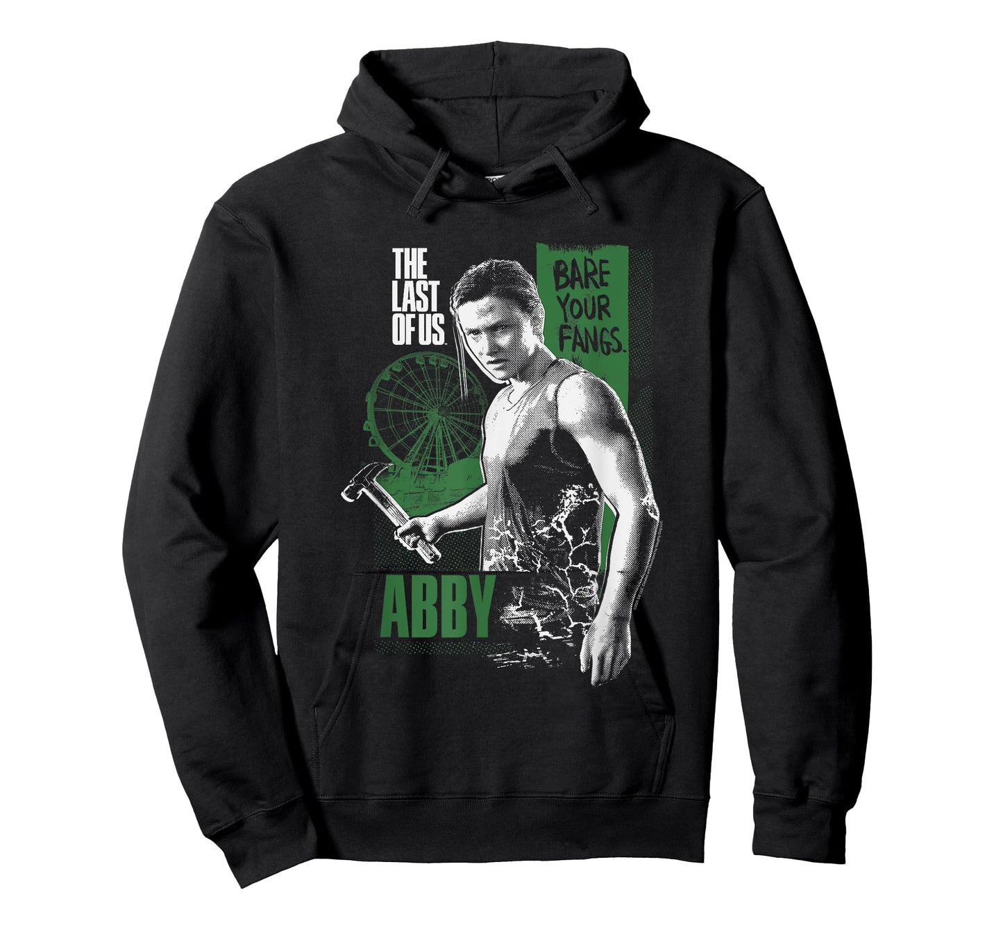 The Last of Us Abby Hammer Bare Your Fangs Video Game T-Shirt