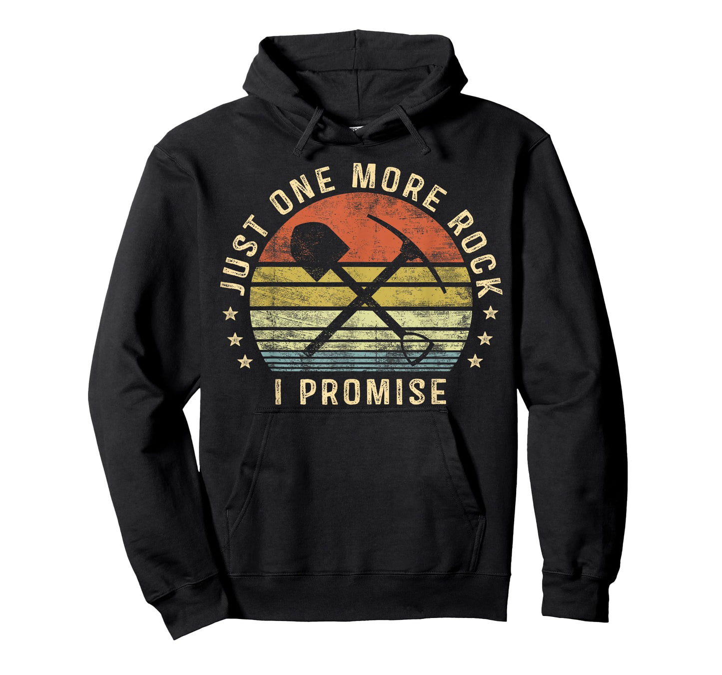Geology Gifts Just One More Rock I Promise Funny Geologist T-Shirt