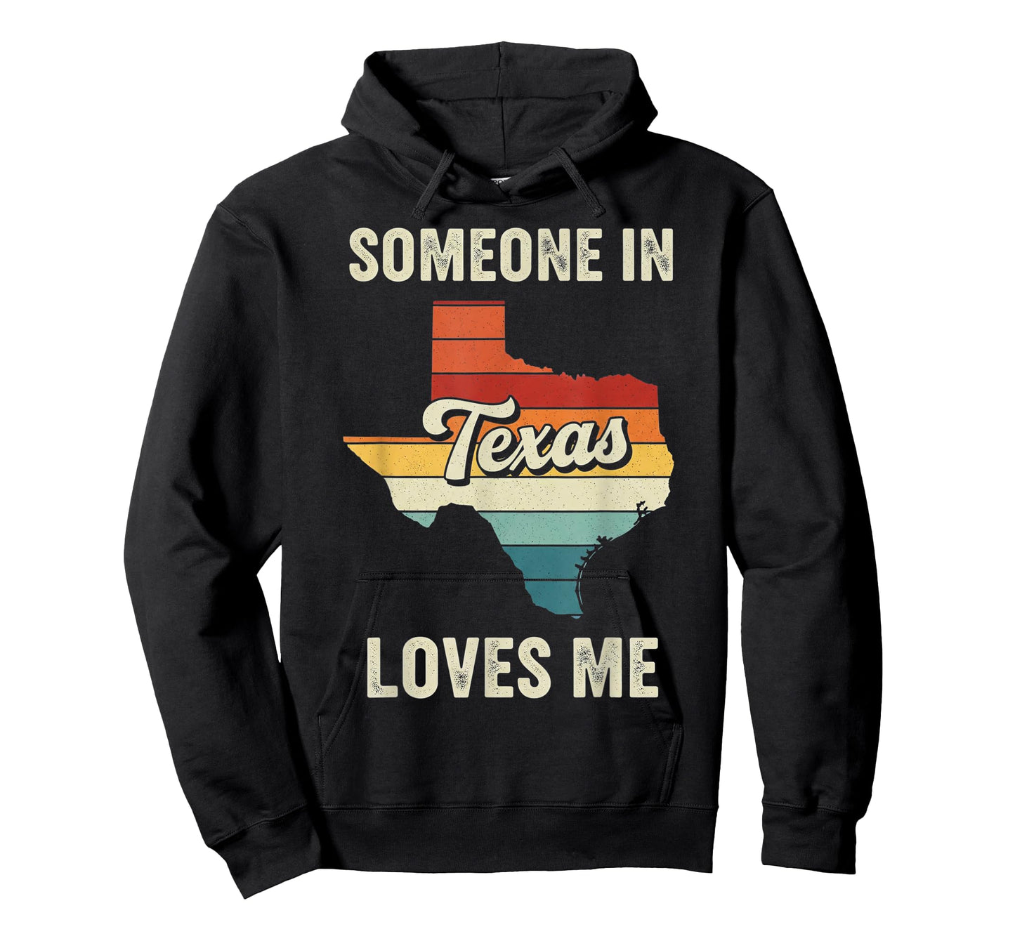 Someone In Texas Loves Me Retro Texas Vintage State T-Shirt