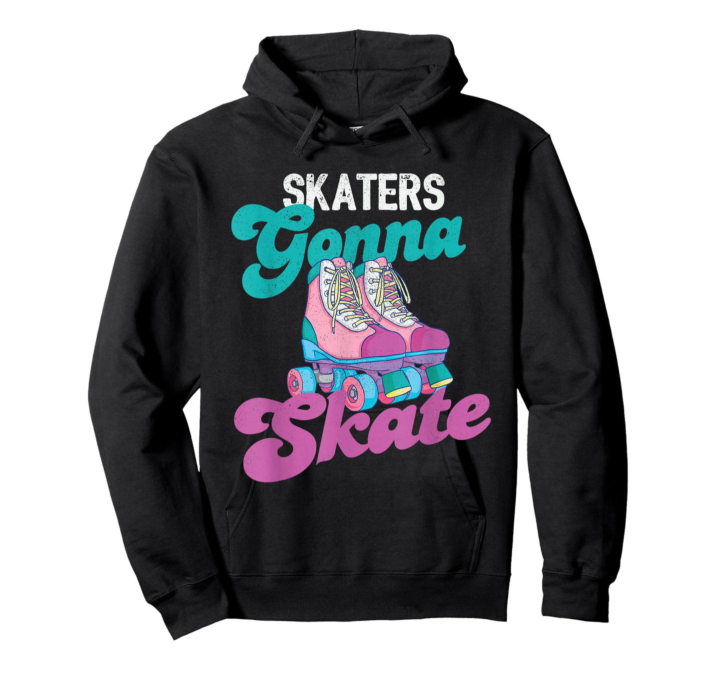 Skaters Gonna Skate - Vintage Roller Skating Skate Skater T-Shirt