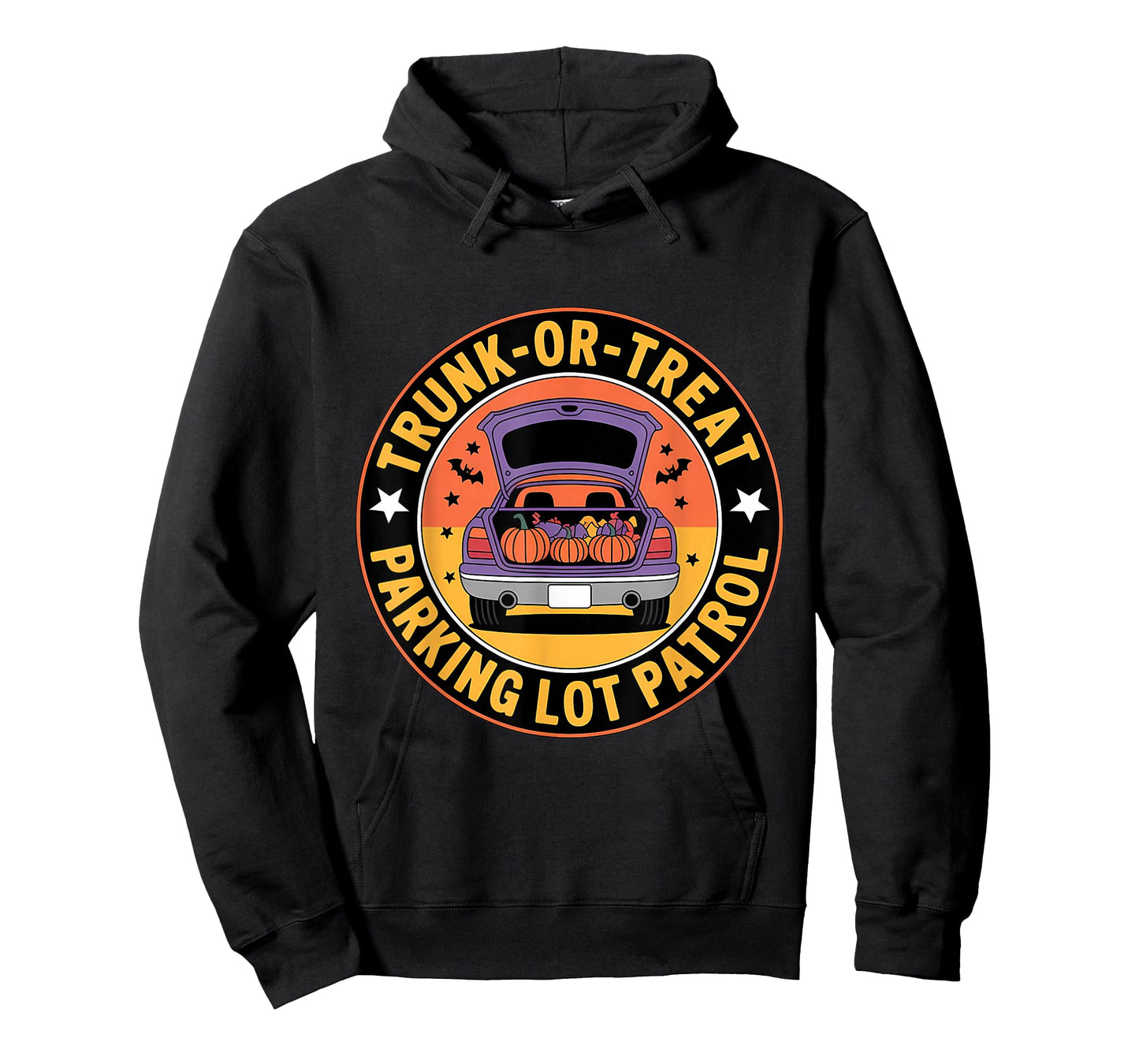 Trunk or Treat Parking Lot Patrol Squad Halloween T-Shirt