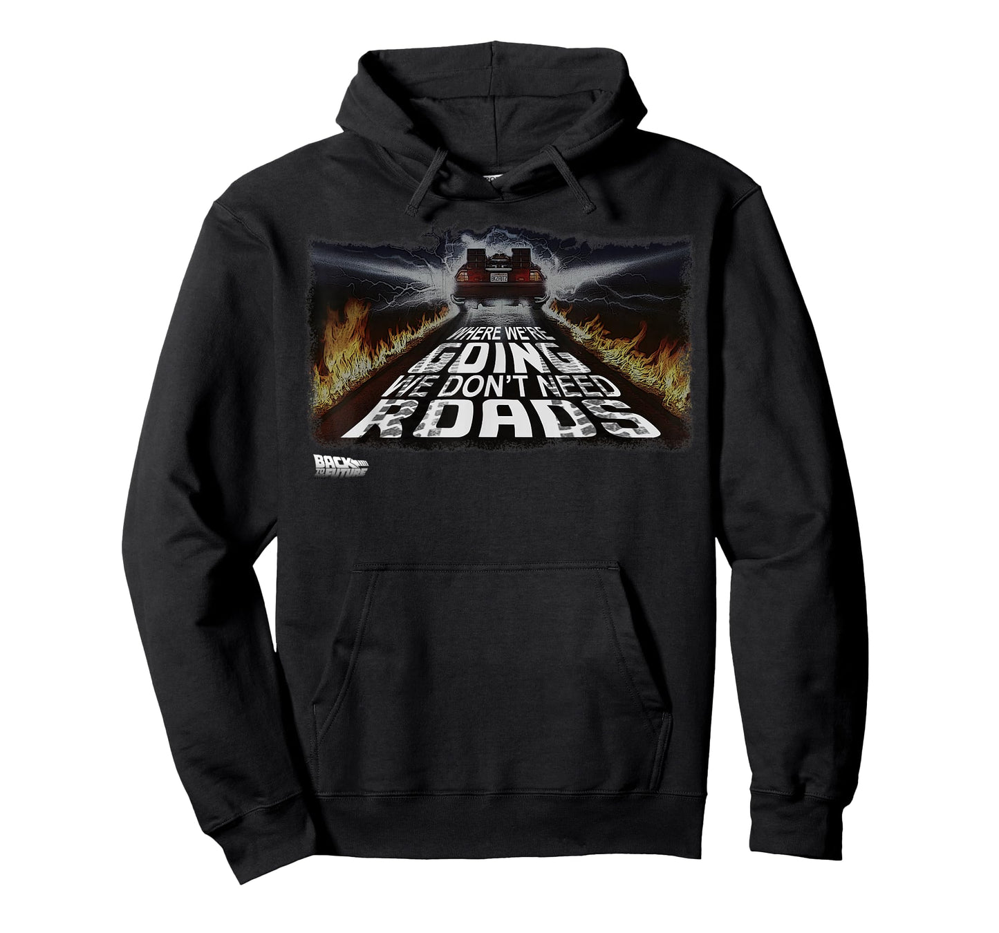 Back to The Future We Don't Need Roads Graphic T-Shirt T-Shirt