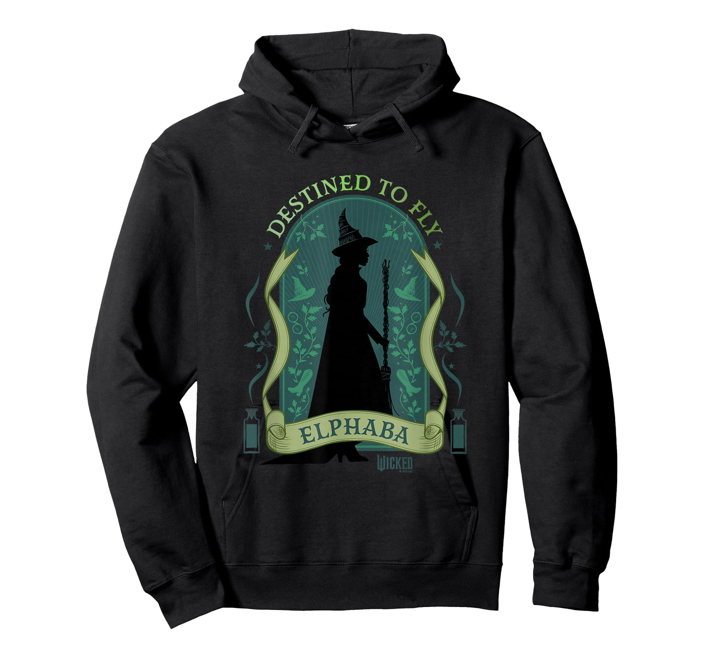 Wicked Elphaba Destined to Fly Silhouette T-Shirt