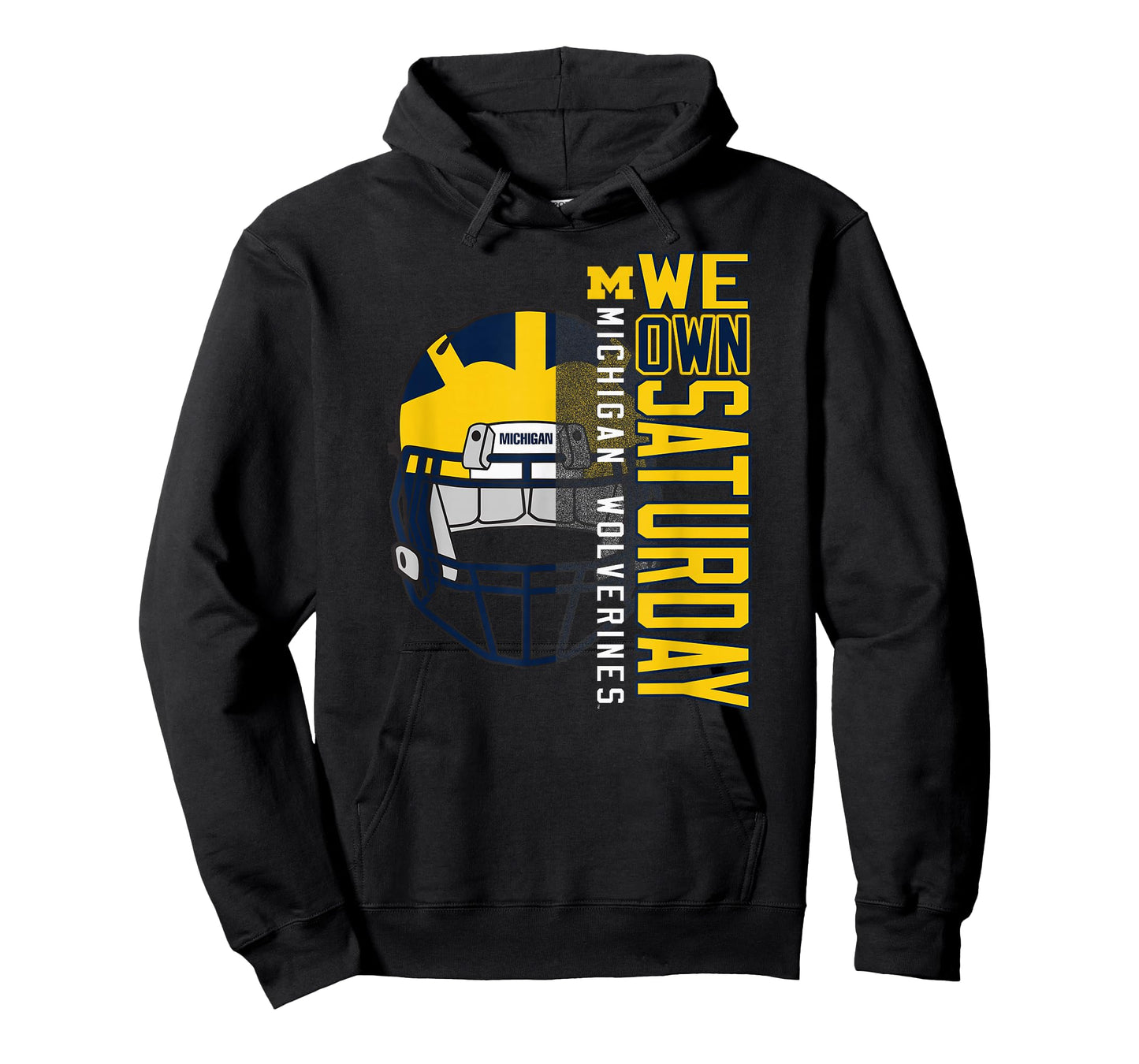 Michigan Wolverines Football Saturdays Dark Heather T-Shirt
