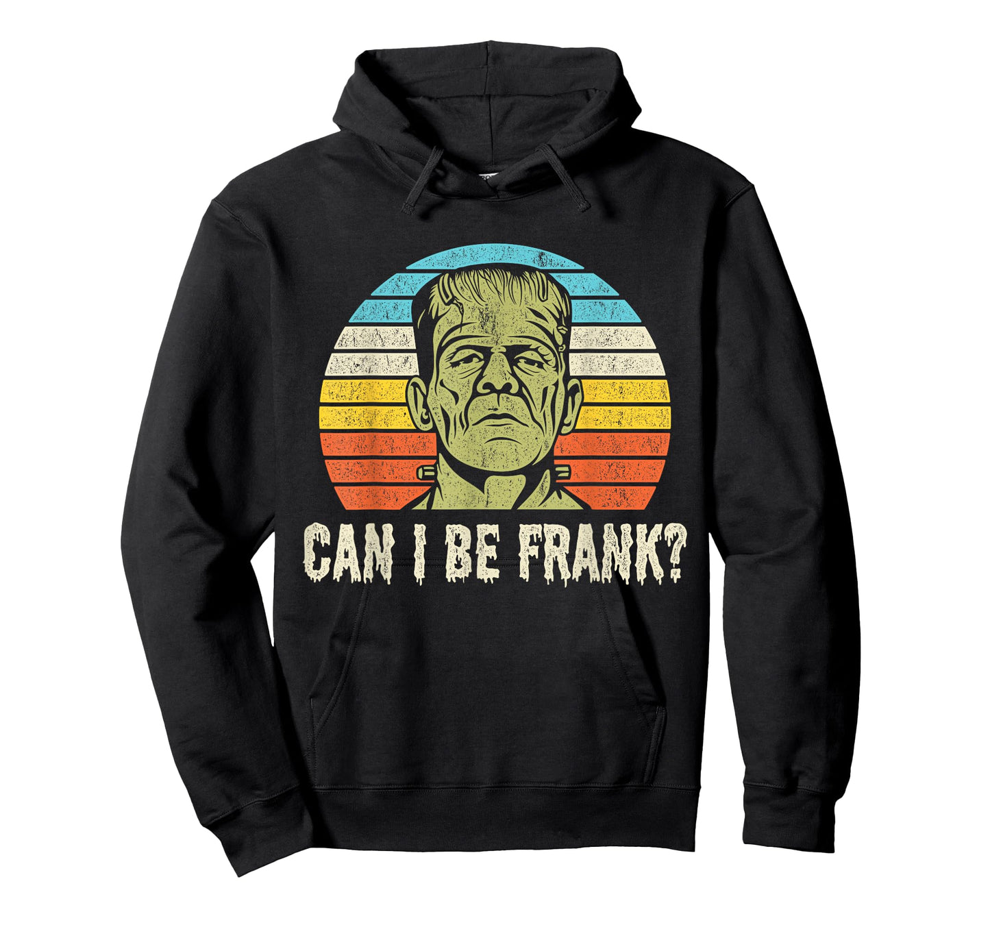 Halloween Tee Can I be Frank? Funny Horror Frankenstein Tee T-Shirt