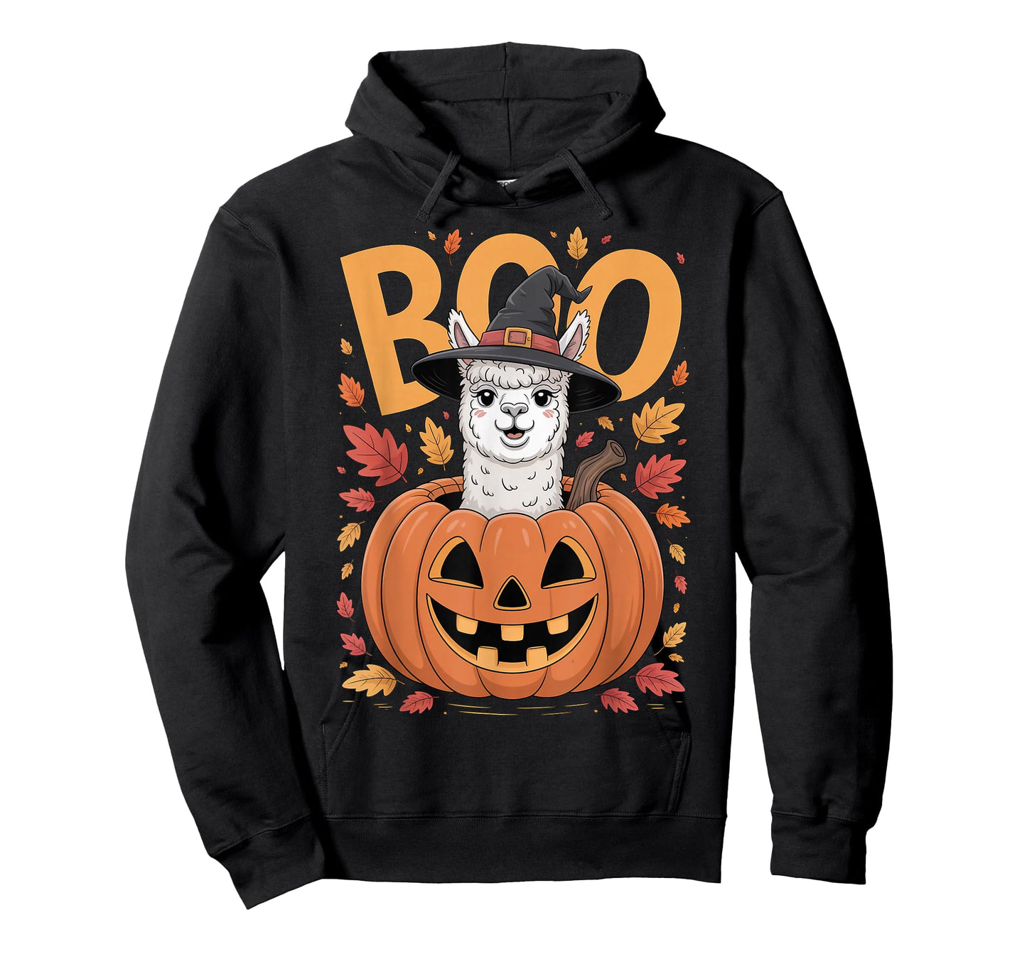Lama Alpaca Costume on Pumpkin Halloween Lama Alpaca T-Shirt