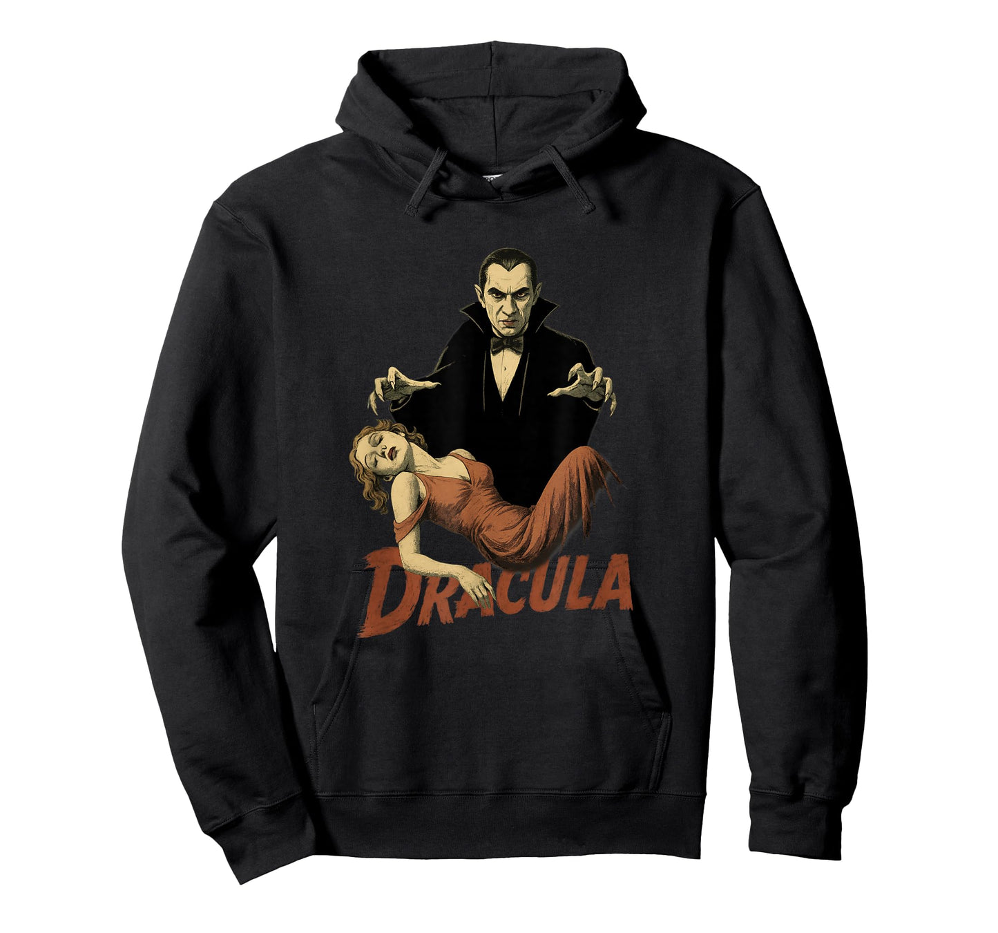 Vintage Dracula Horror Movie - Classic Monster Retro Design T-Shirt