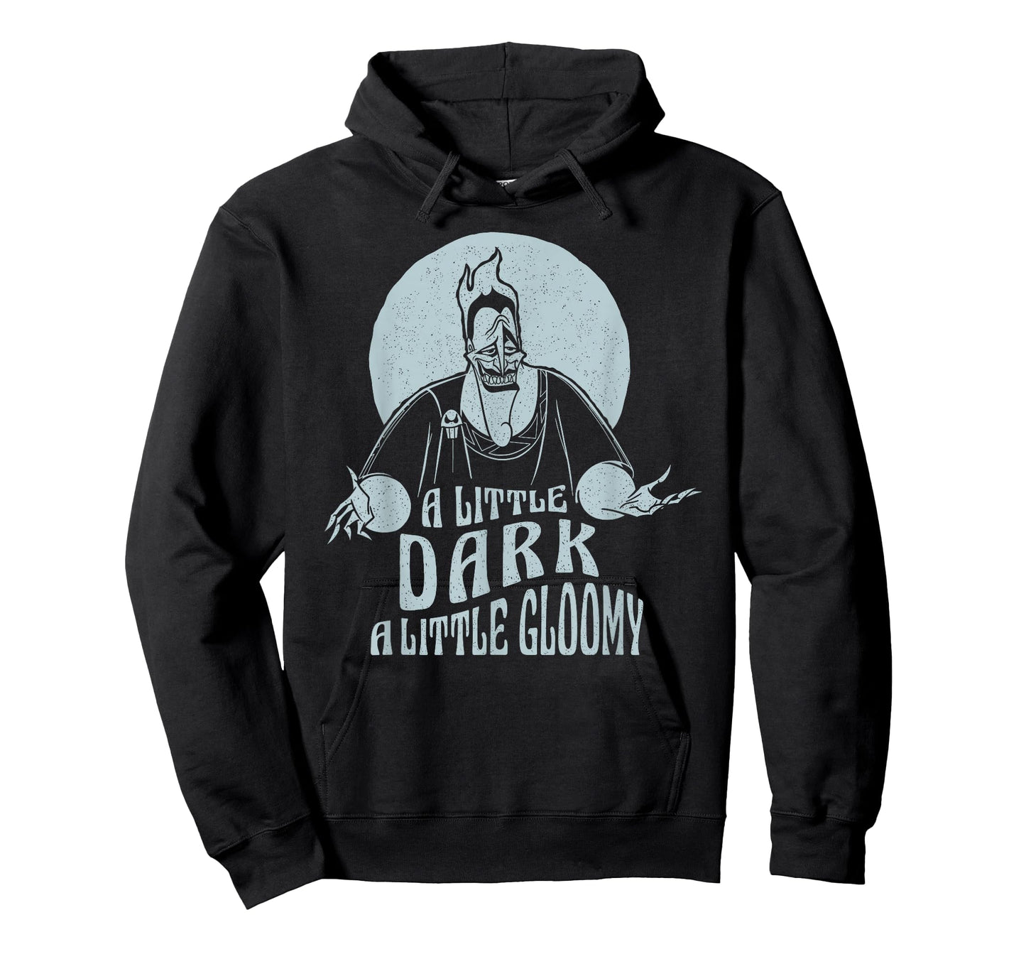 Disney Hercules Hades A Little Dark A Little Gloomy Portrait T-Shirt Small