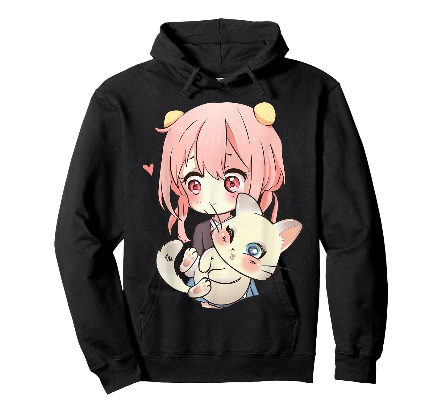 Anime and Cats Lover for Teen Manga Kawaii Graphic Otaku T-Shirt