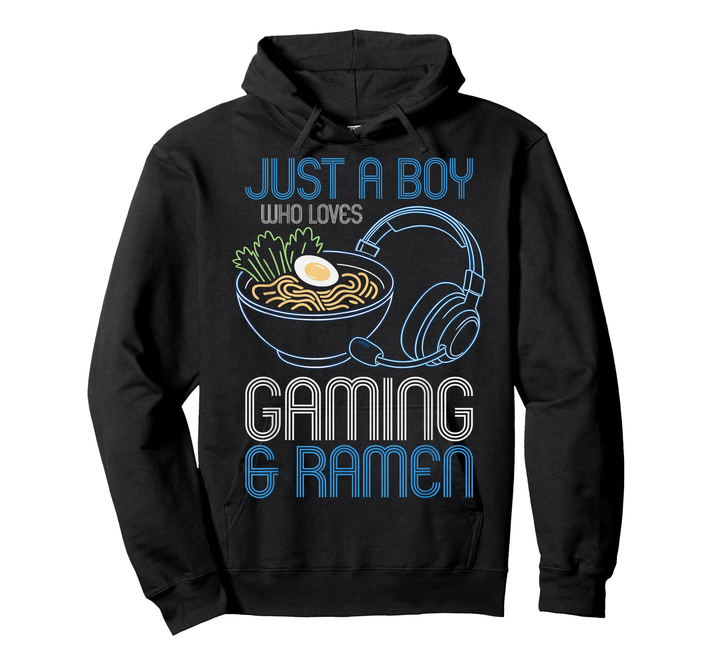 Retro Just A Boy Who Loves Gaming and Ramen Retro Gamer T-Shirt