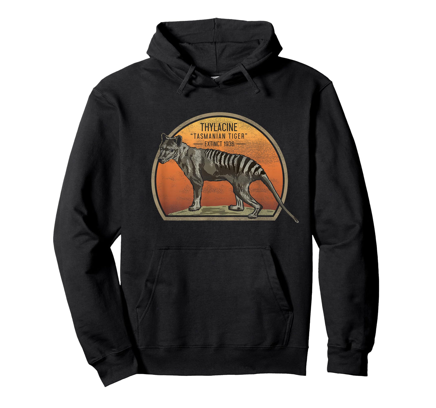 Tasmanian Tiger Thylacine T Shirt Wolf Australian Extinct T-Shirt