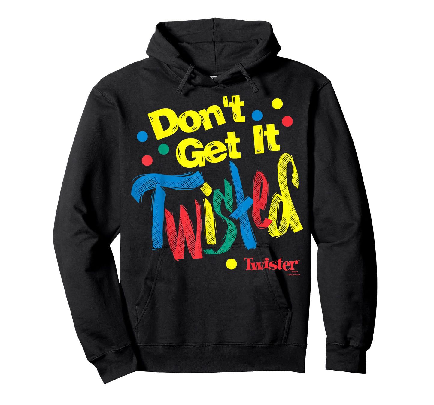 Twister Don't Get It Twisted Paint Text T-Shirt