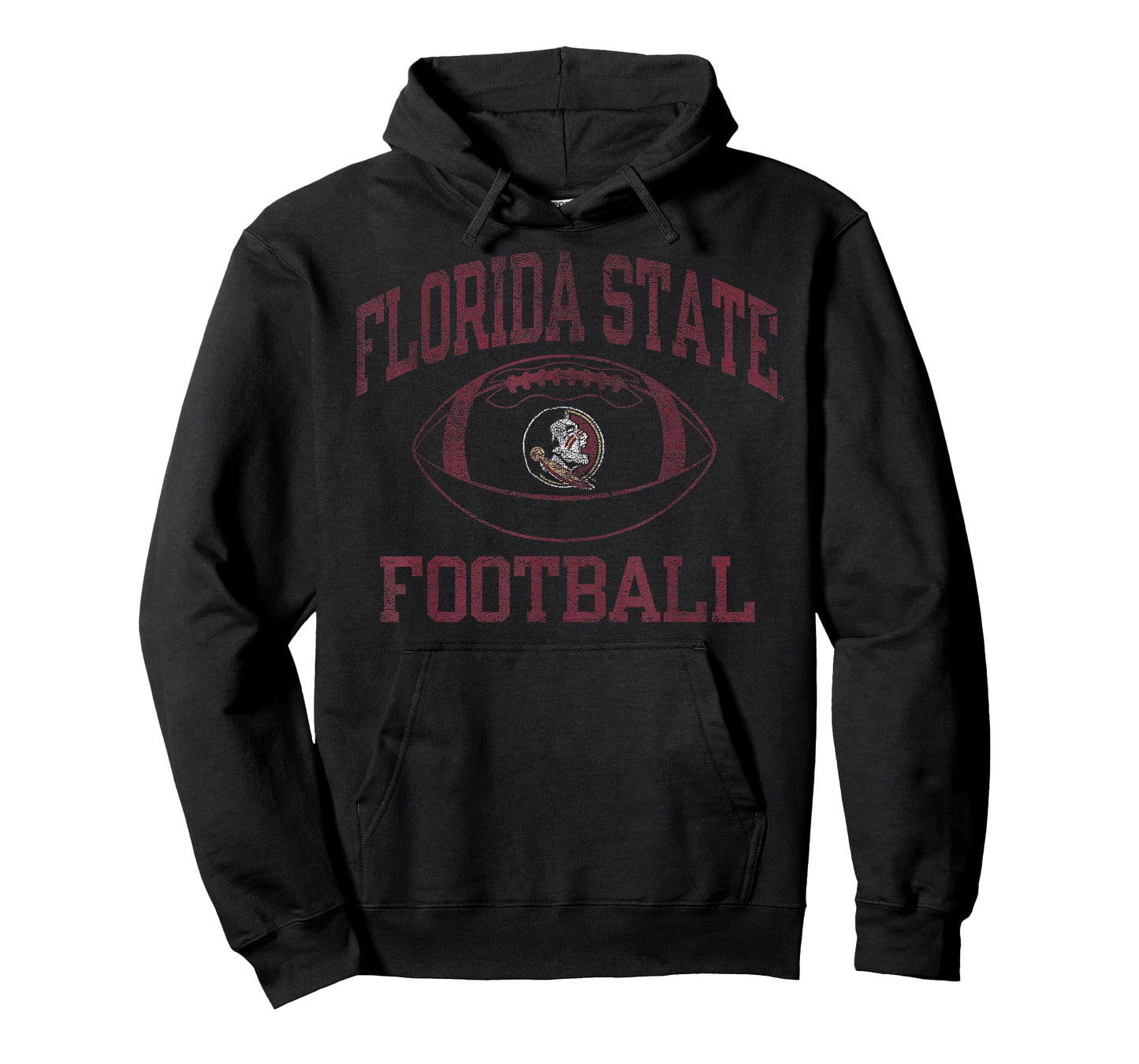 Florida State Seminoles Football Intensity Vintage Black T-Shirt