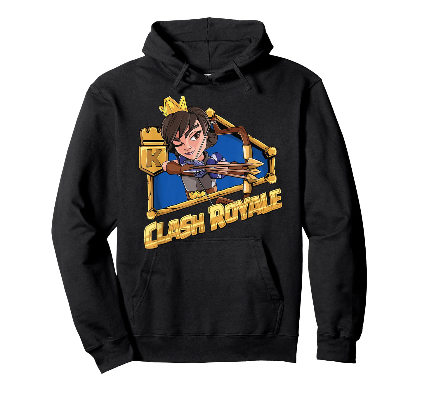 Clash Royale Tower Princess Shooting Arrows Logo T-Shirt