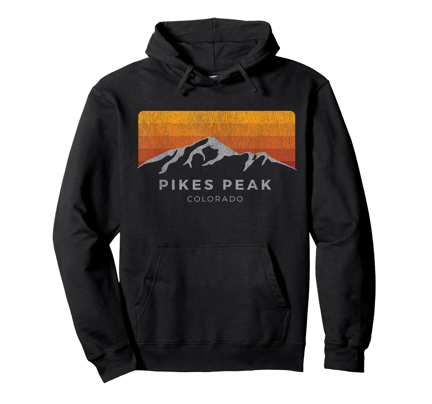 Distressed Colorado Pikes Peak T Shirt: Summer Edition Men Women T-Shirt