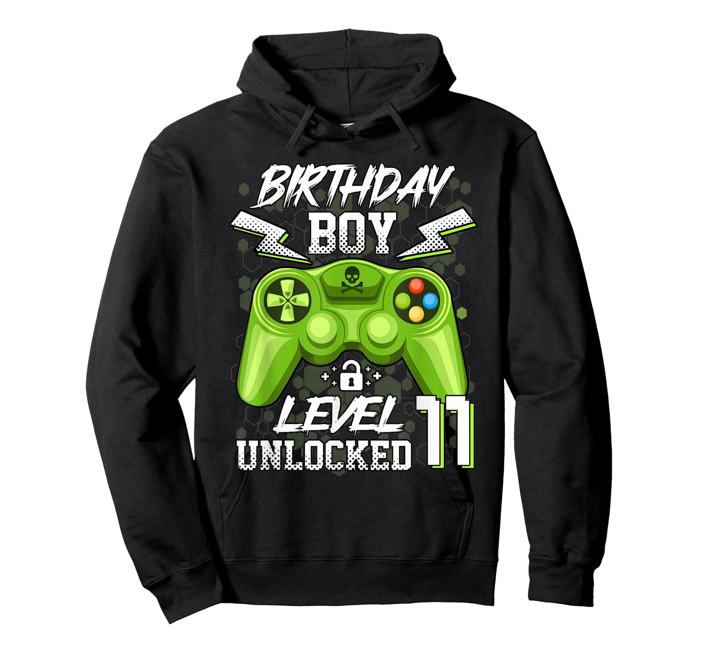 Level 11 Unlocked Video Game 11th Birthday Gamer Gifts Boys T-Shirt