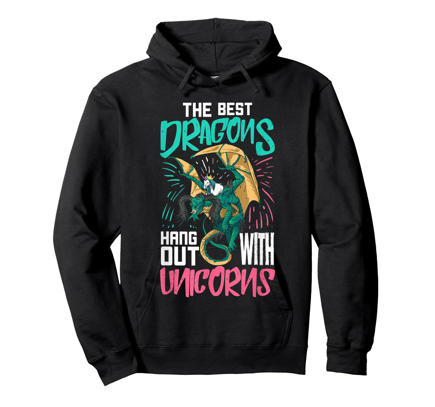 The Best Dragons Hang Out With Unicorns Gift For A Nerd T-Shirt