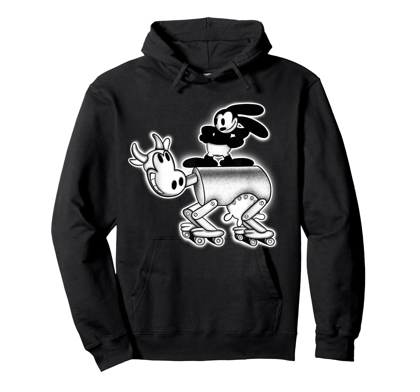 Oswald Rabbit in The Mechanical Cow x 1927 Cartoon T-Shirt