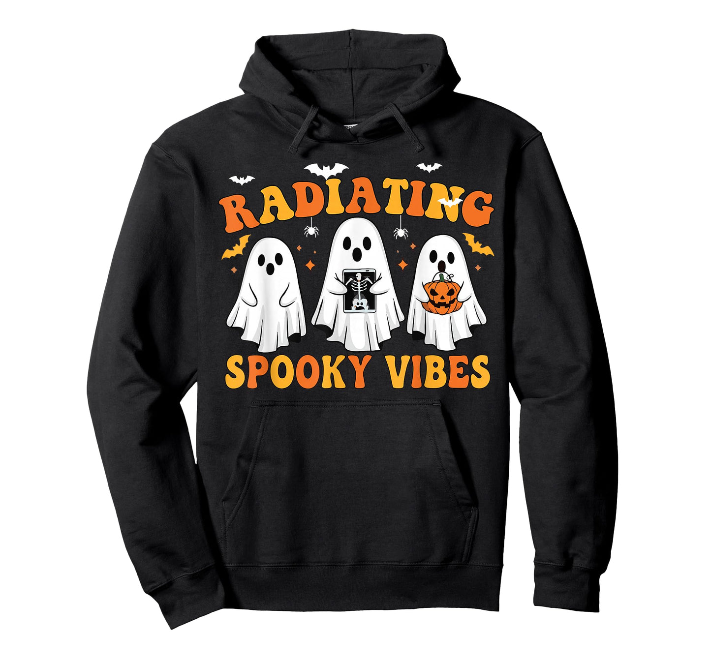Halloween Radiating Spooky Vibes Ghost X-ray Radiology Tech T-Shirt