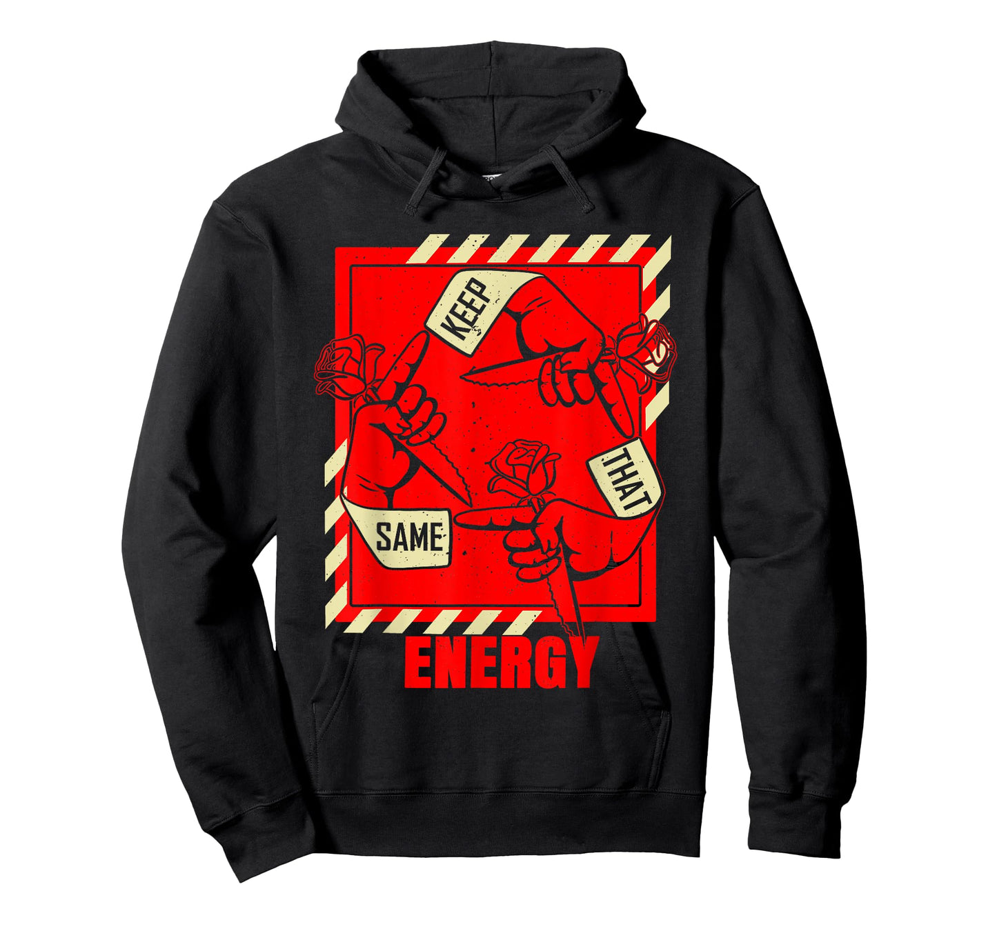 Keep That Same Energy Red Color Graphic T-Shirt