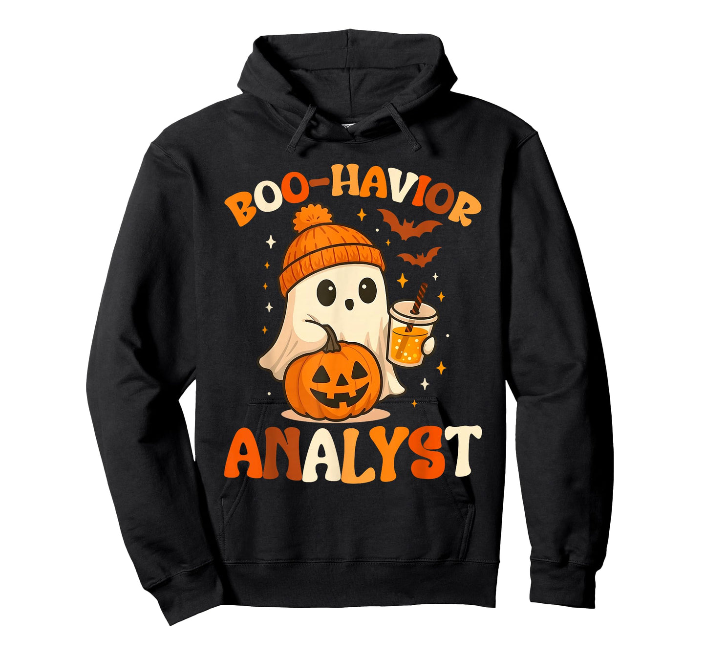 Ghost Boo Havior Analyst Funny Halloween Behavior Therapist T-Shirt