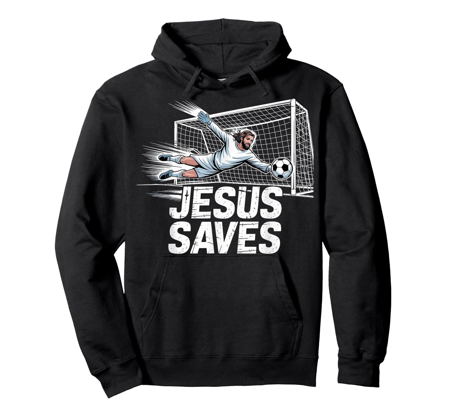 Soccer Goalie Goalkeeper Jesus Saves Christian Soccer Player T-Shirt