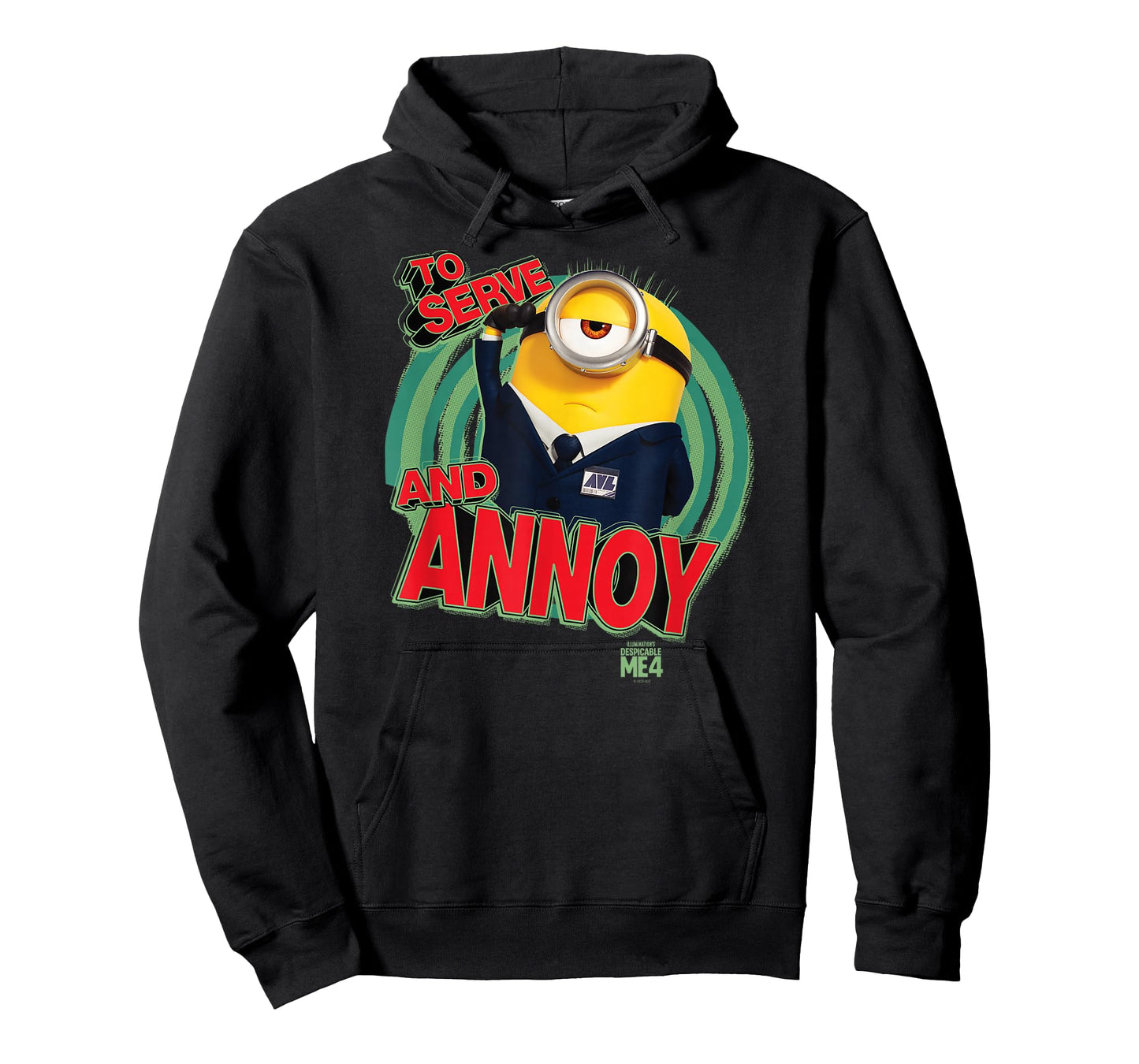 Minions Despicable Me 4 AVL To Serve and Annoy T-Shirt