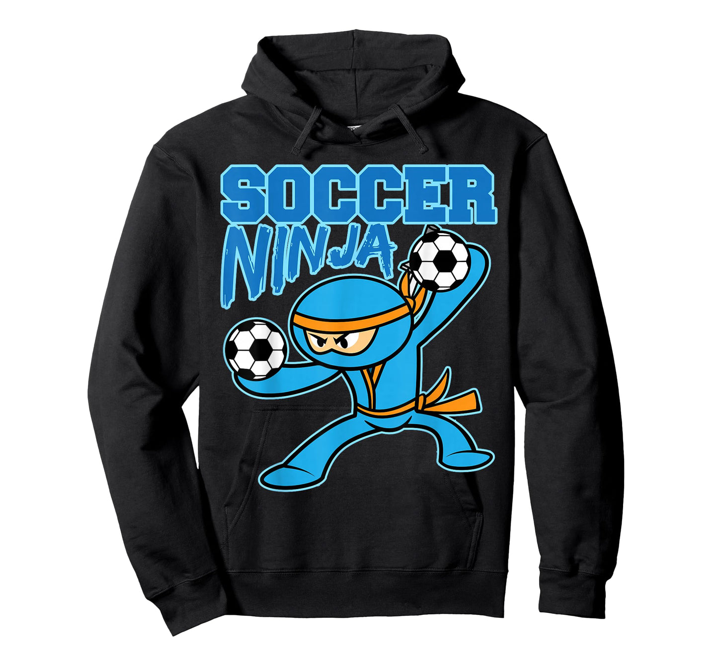 Soccer Ninja Player Cute Football Lovers Funny Gift T-Shirt