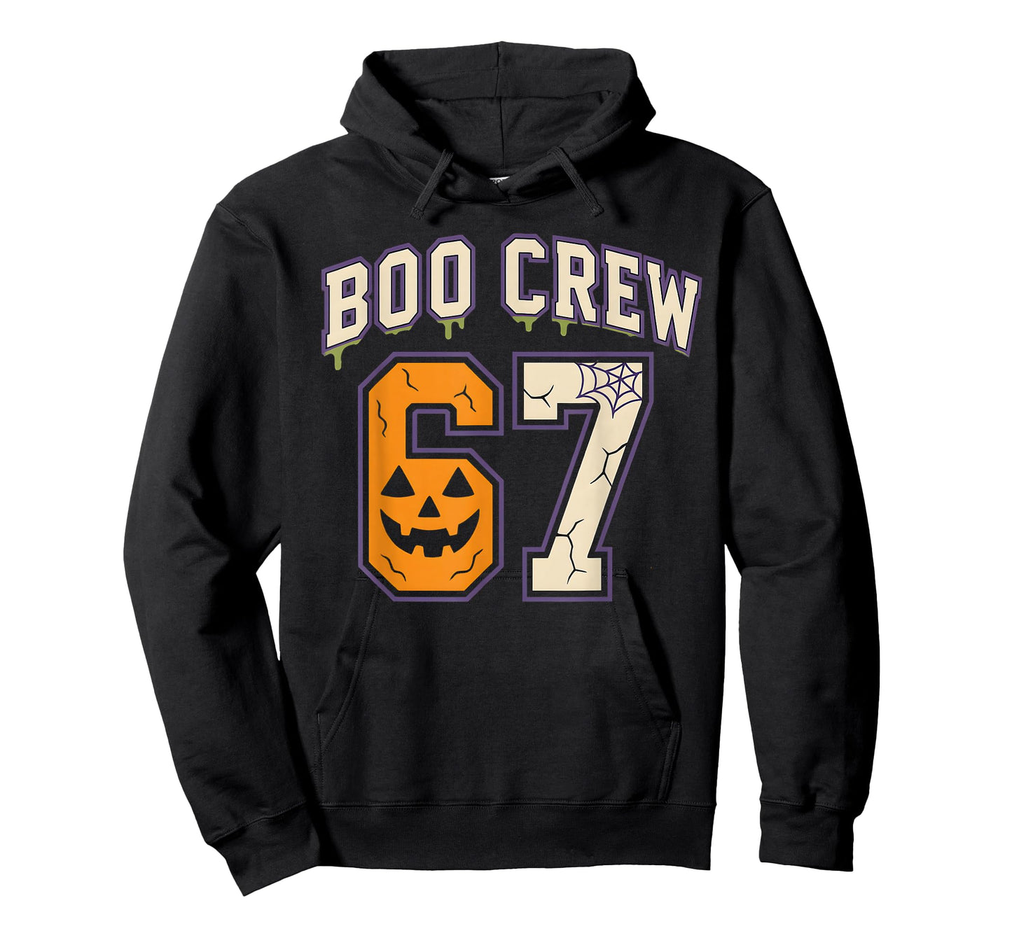 67 Halloween Boo Crew Sports Jersey Brainrot Meme Six Seven T-Shirt