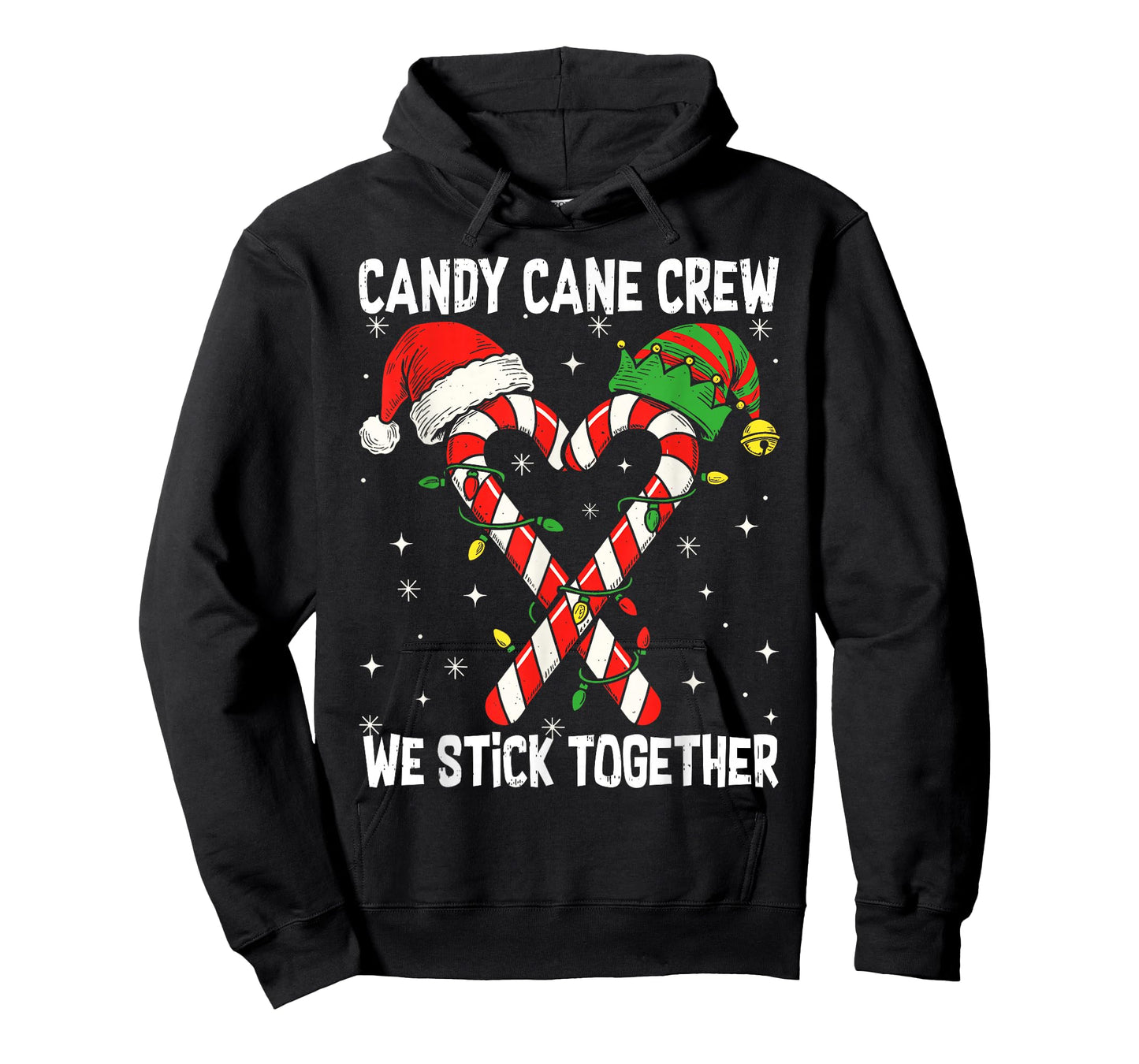 Candy Cane Squad Christmas Shirt Family Matching Pajamas T-Shirt