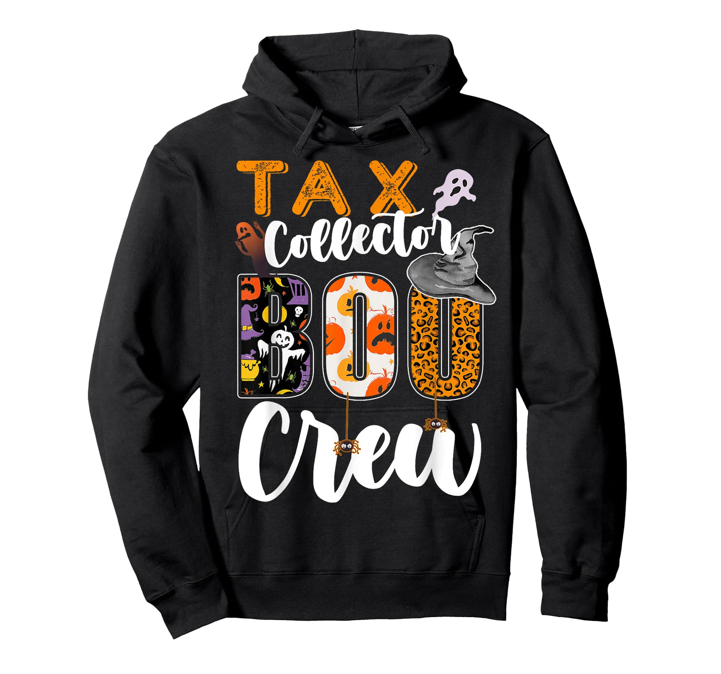 Tax Collector Boo Crew Halloween Matching Tax Officer T-Shirt