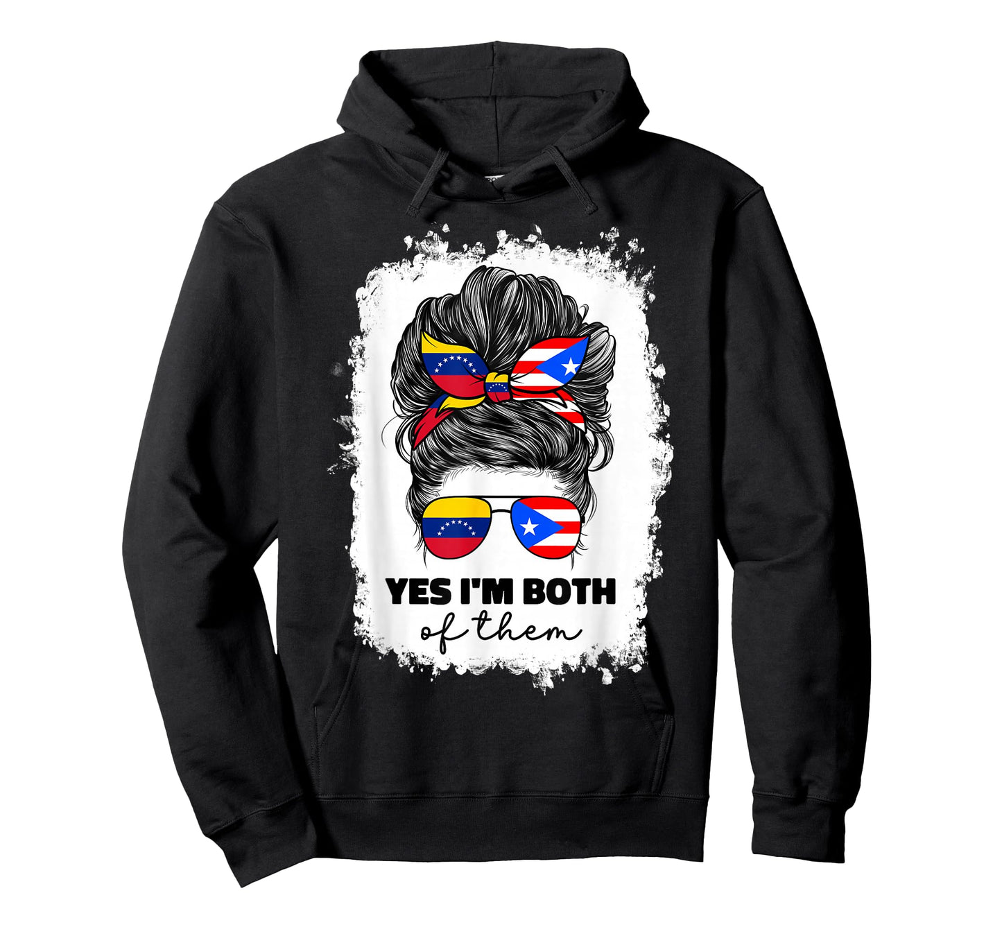 Venezuelan And Puerto Rican Rico Venezuela Flag Girl Women T-Shirt