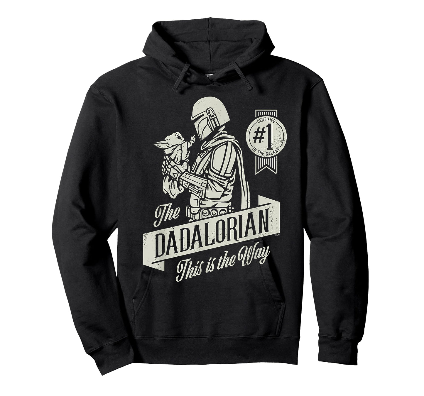 Star Wars The Mandalorian and Grogu Dadalorian Father’s Day T-Shirt