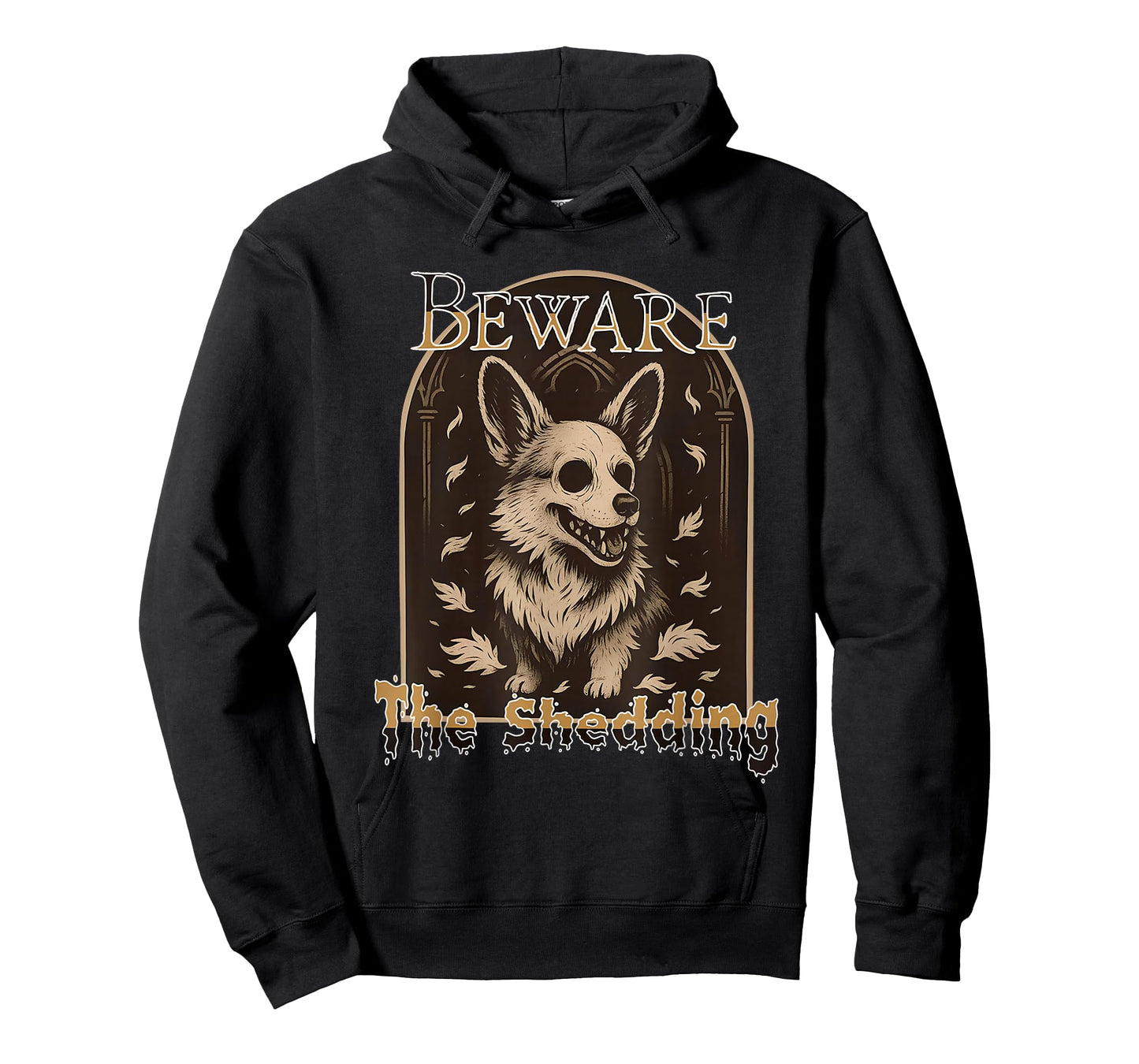 Beware The Shedding Corgi Halloween Ghost Corgi Dog Mom T-Shirt
