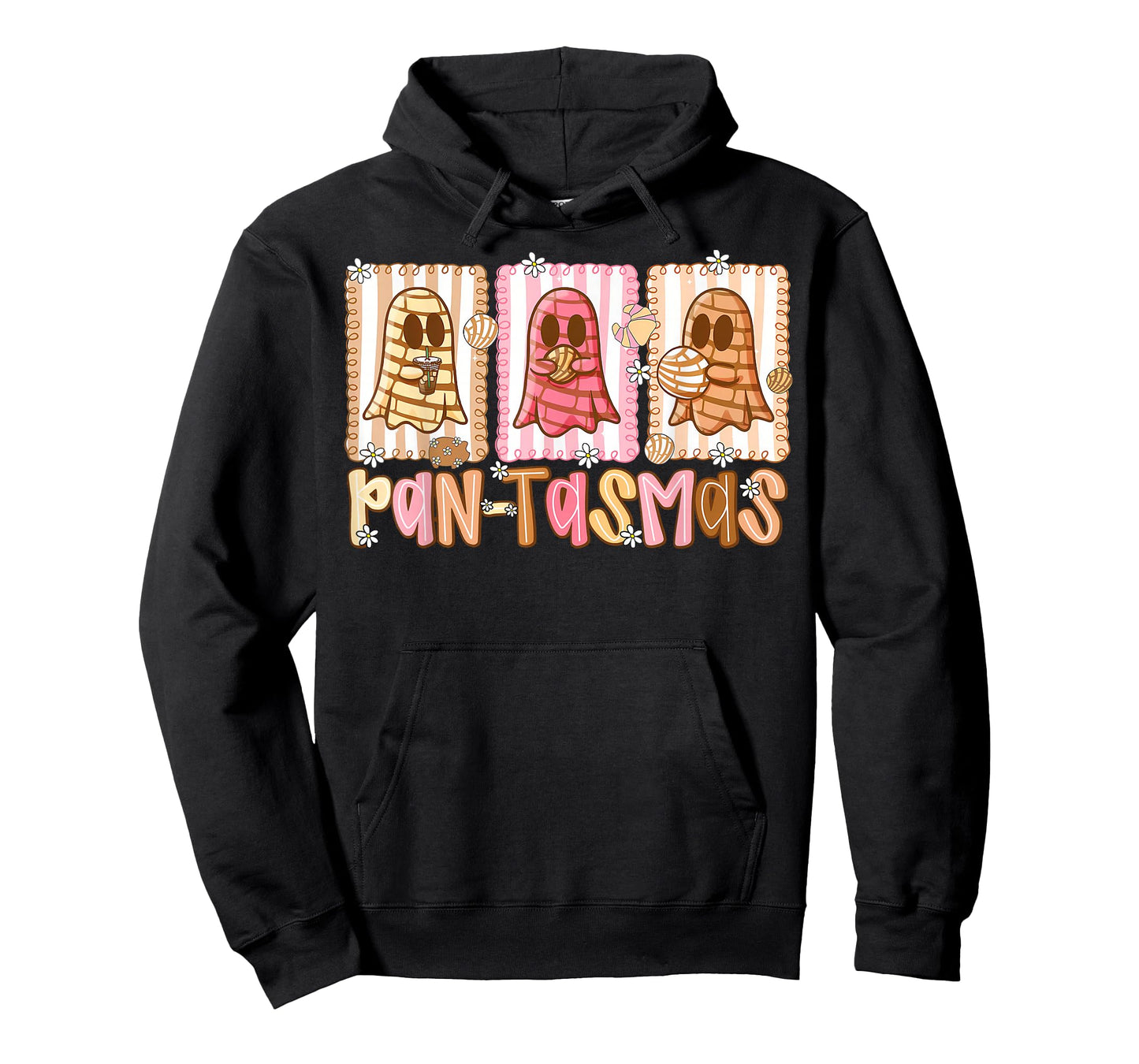Pantasmas Ghost Funny Spooky Mexican Halloween for Women Men T-Shirt