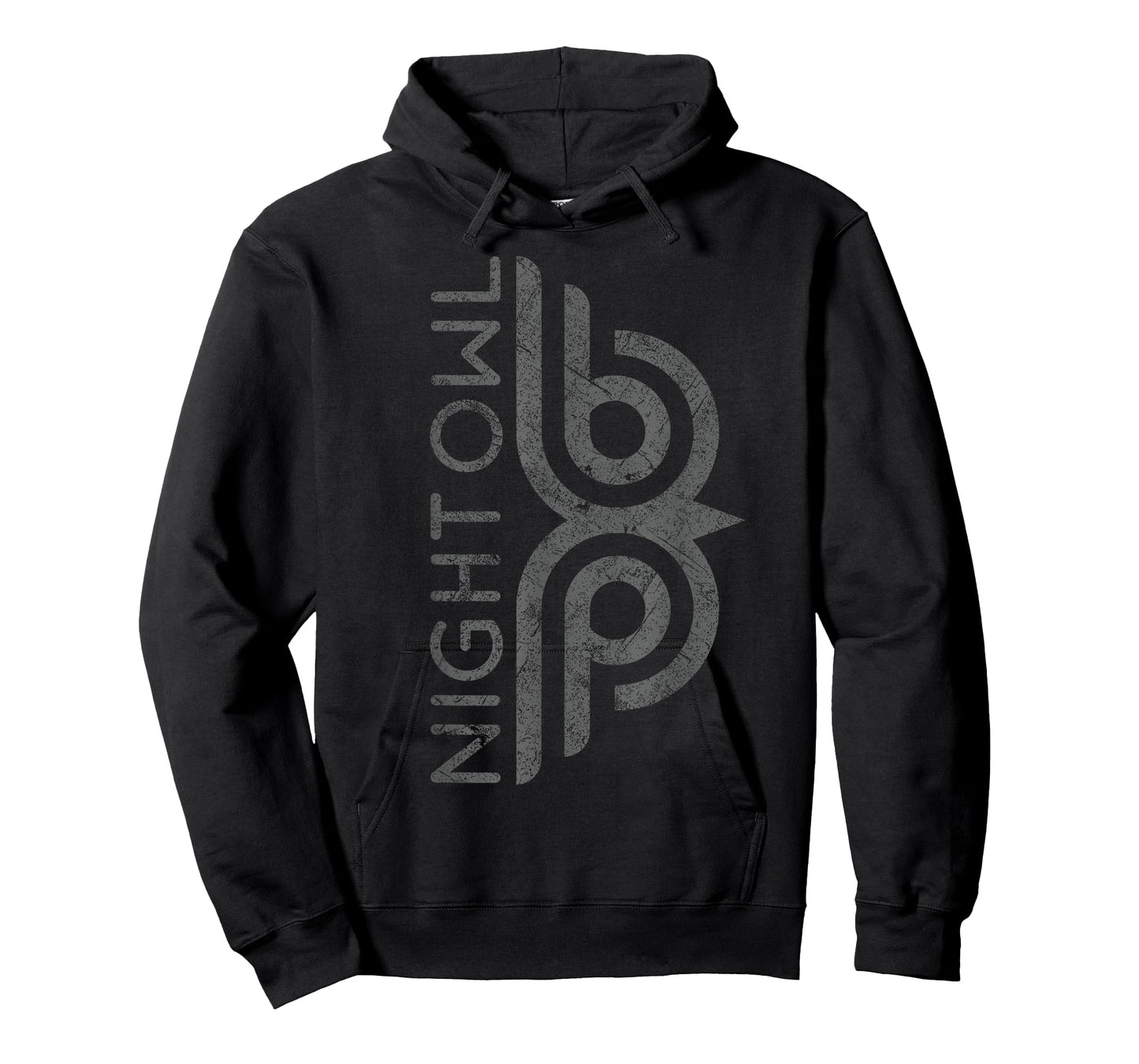 Night owl cool distressed retro insomniac retro owl graphic T-Shirt