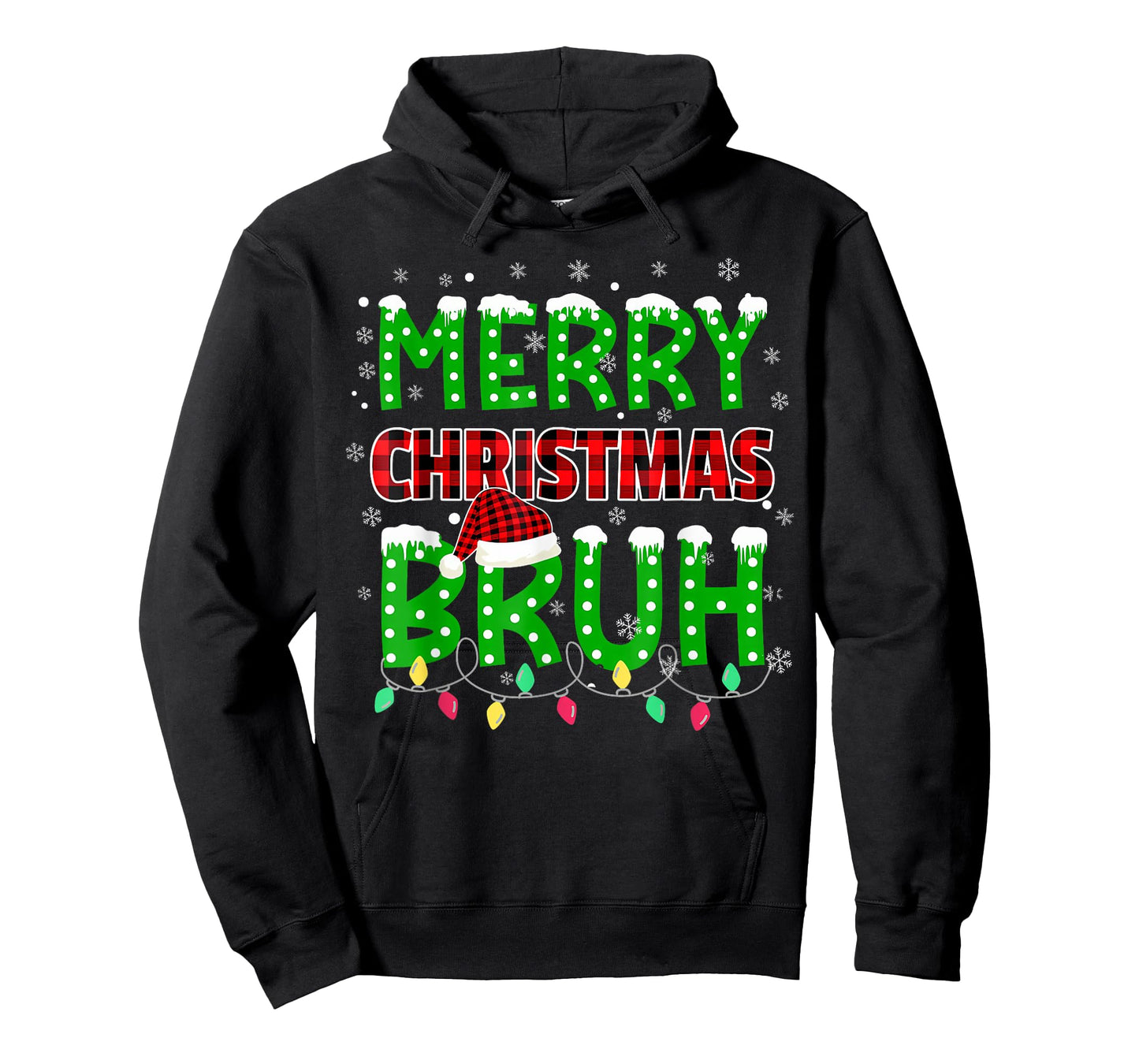 Bruh Christmas Kids Teens Boys Funny Christmas Humor Meme T-Shirt
